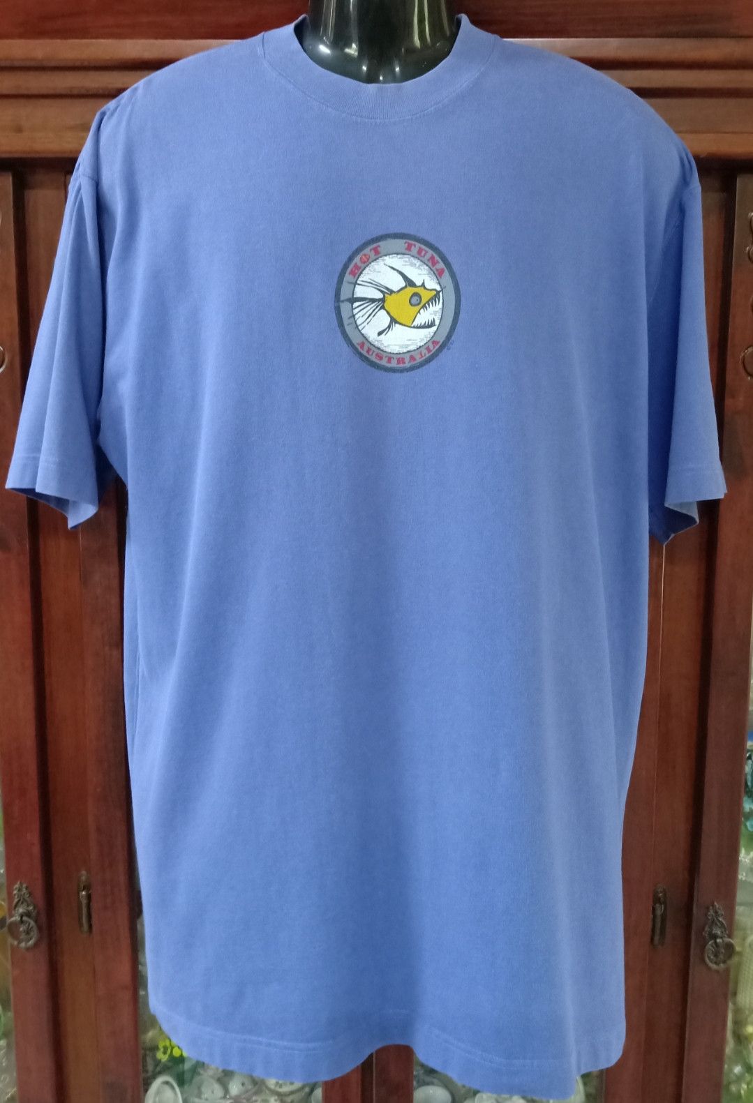 Hot Tuna × Vintage Vintage 90s Hot Tuna Australia T-shirt Size US XL / EU 56 / 4 - 2 Thumbnail