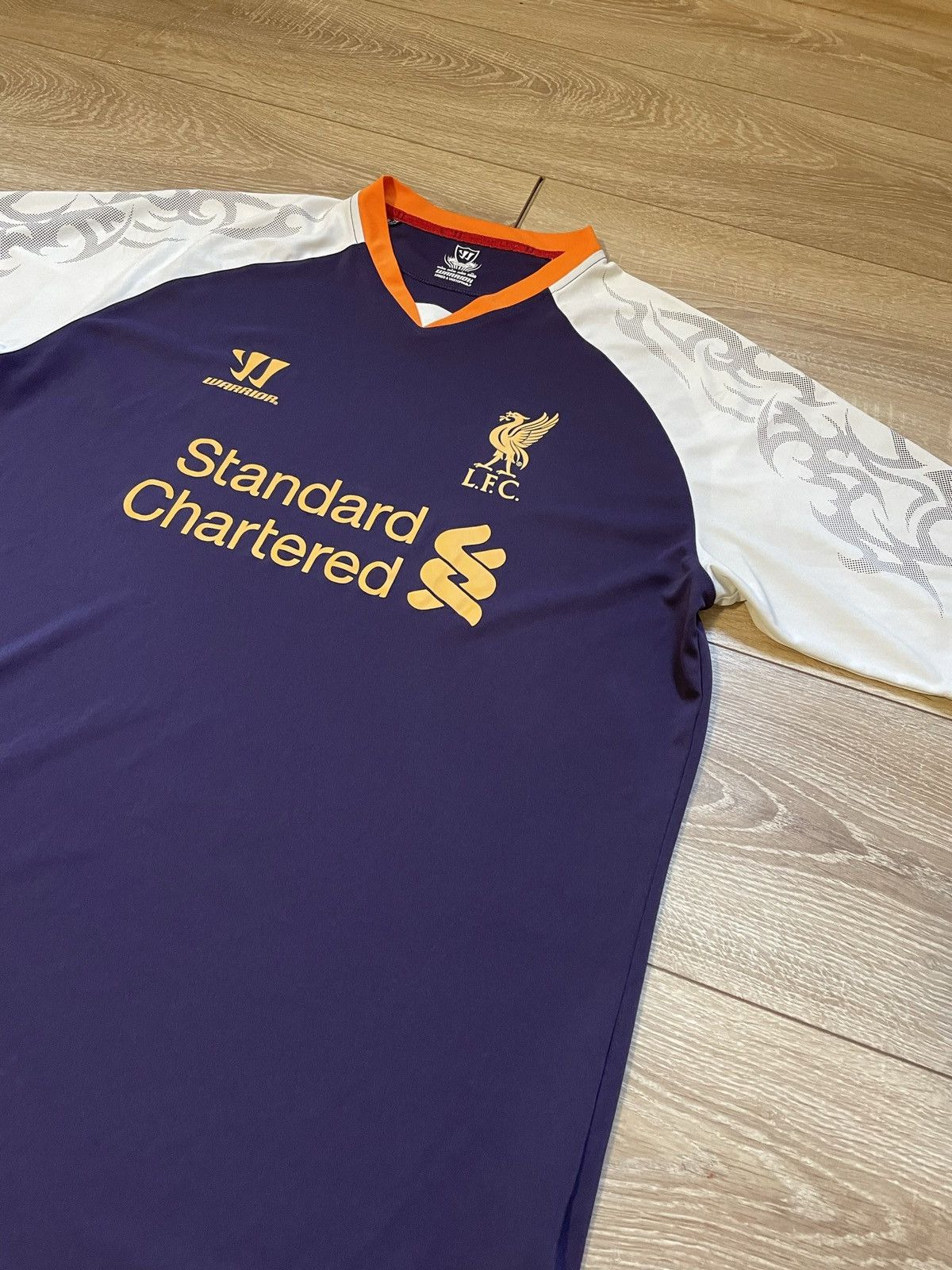 Warrior LIVERPOOL 2012 2013 THIRD FOOTBALL SHIRT SOCCER JERSEY L Men Size US L / EU 52-54 / 3 - 2 Thumbnail