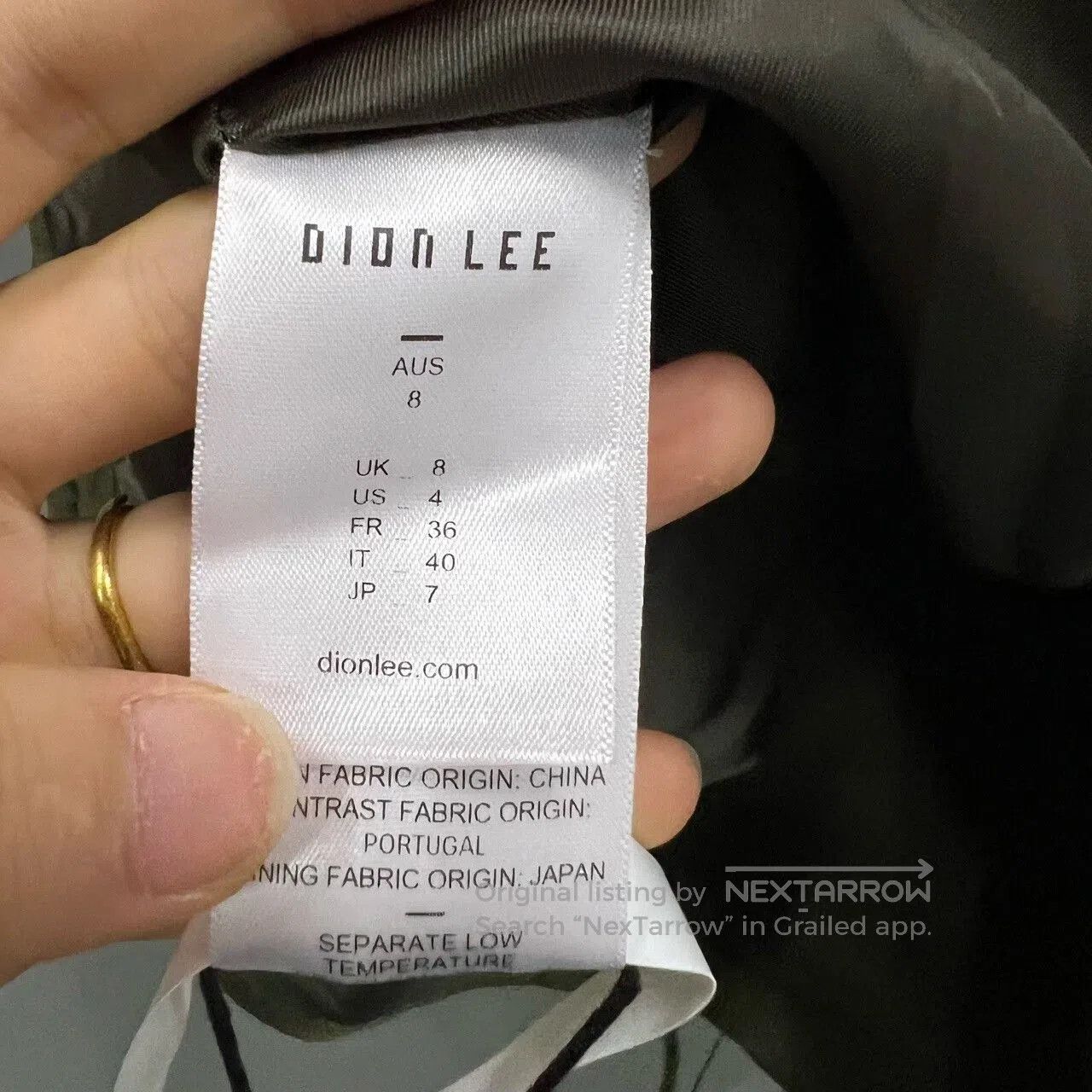 Dion Lee Dion Lee Green Strap Dress Size 8/10. Size M / US 6-8 / IT 42-44 - 5 Thumbnail