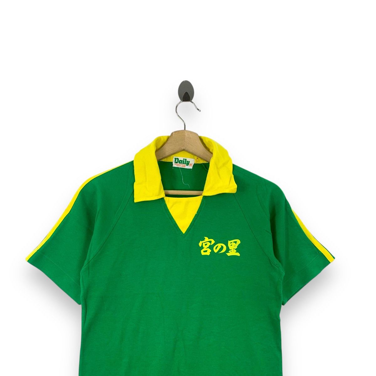 Vintage Vintage 80’ JAPAN BRAZIL JERSEY Football Medium Tee Shirt Size US M / EU 48-50 / 2 - 2 Thumbnail
