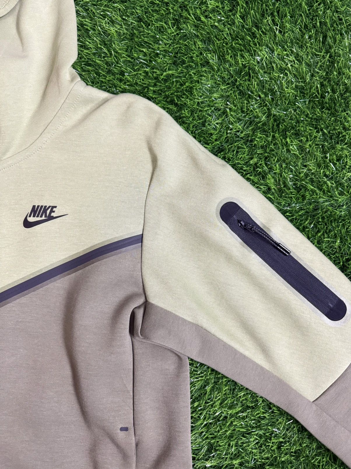 Nike Nike Tech Fleece Full Zip Hoodie Alligator Olive Size US S / EU 44-46 / 1 - 3 Thumbnail