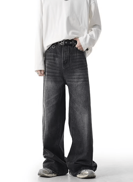 Japanese Brand × Jean Men's high street loose fashion jeans Size US 32 / EU 48 - 1 Thumbnail