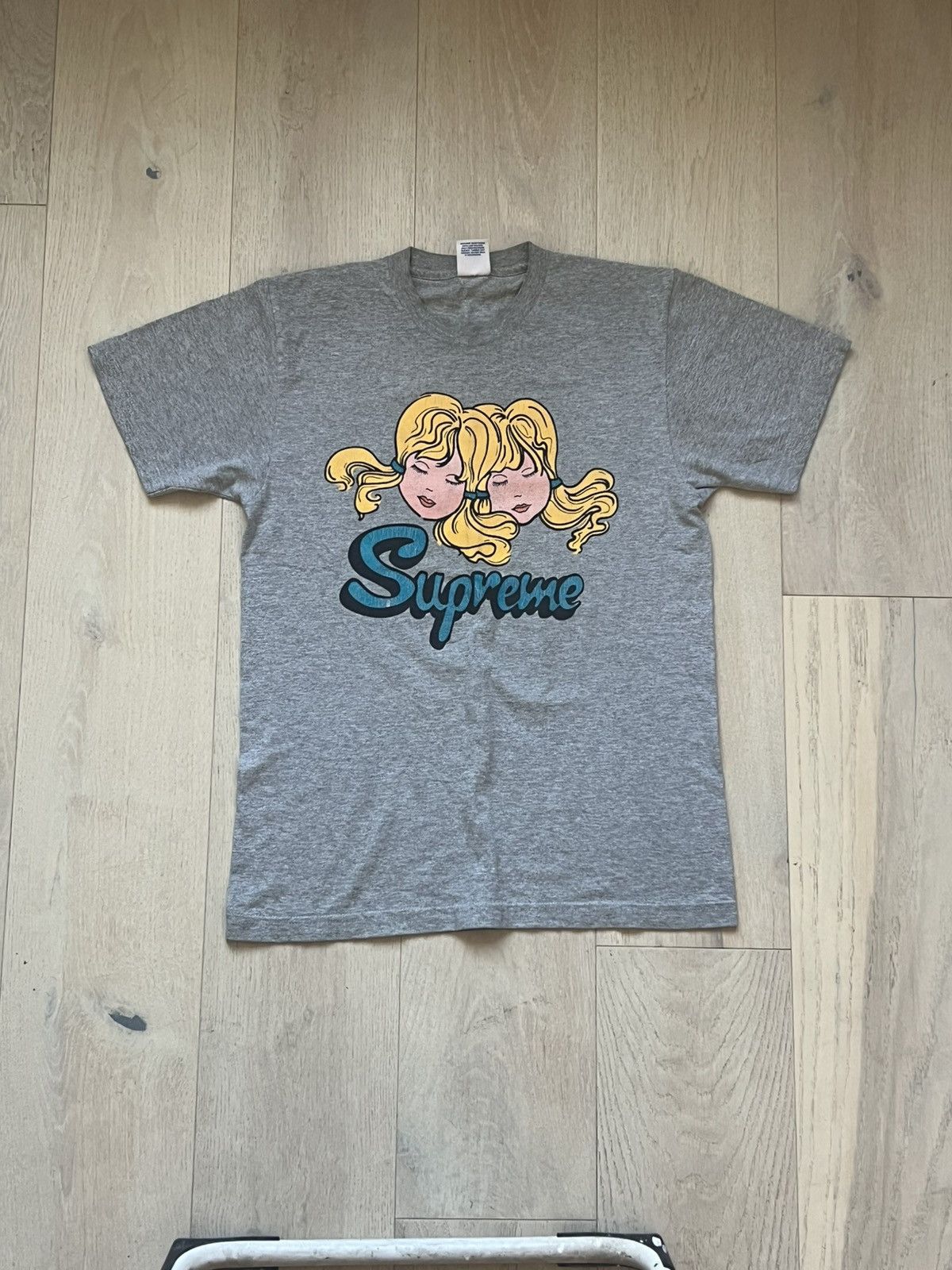 Supreme Supreme Twins tee medium gray fw13 Size US M / EU 48-50 / 2 - 1 Thumbnail