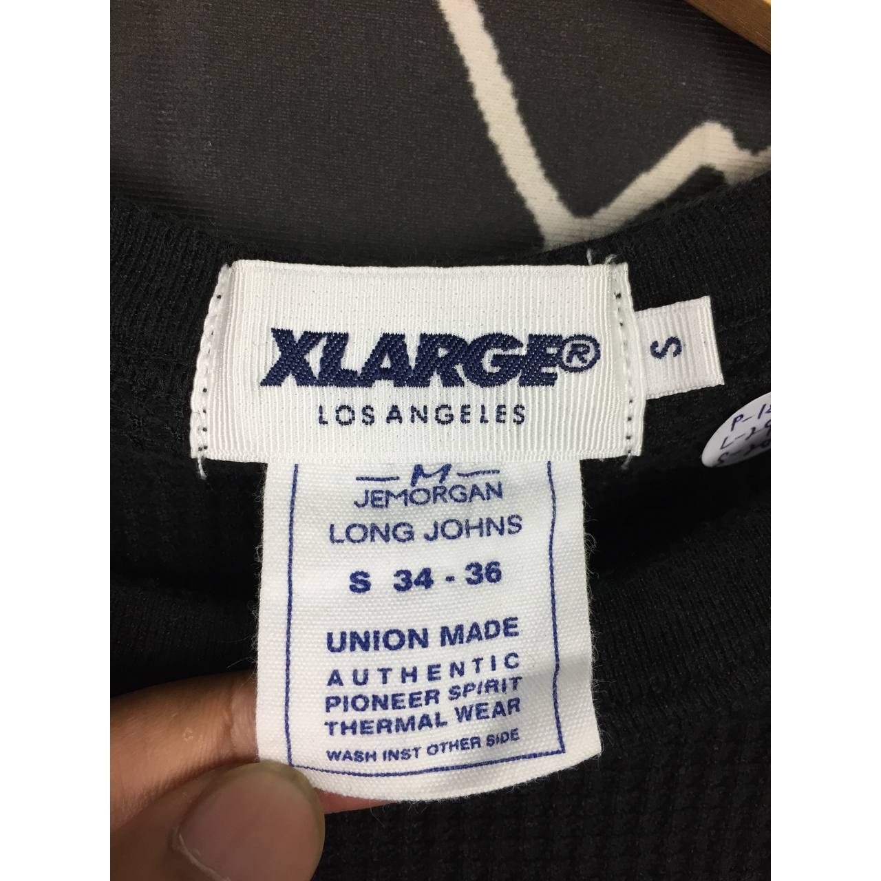 Vintage × Xlarge XLARGE x JEMORGAN Union Made Thermal Wear Longsleeve Tee Size US S / EU 44-46 / 1 - 10 Thumbnail
