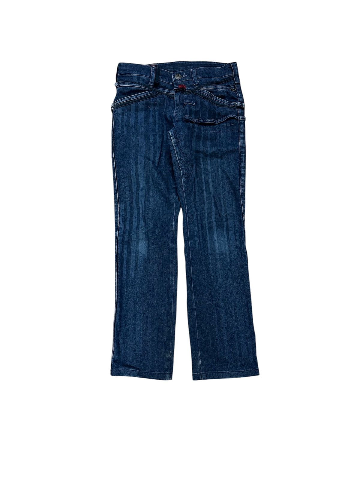 Beauty Beast × Marithe + Francois Girbaud Rare Vintage Marithe Francois Girbaud Tactical Jeans Size 30" / US 8 / IT 44 - 1 Thumbnail