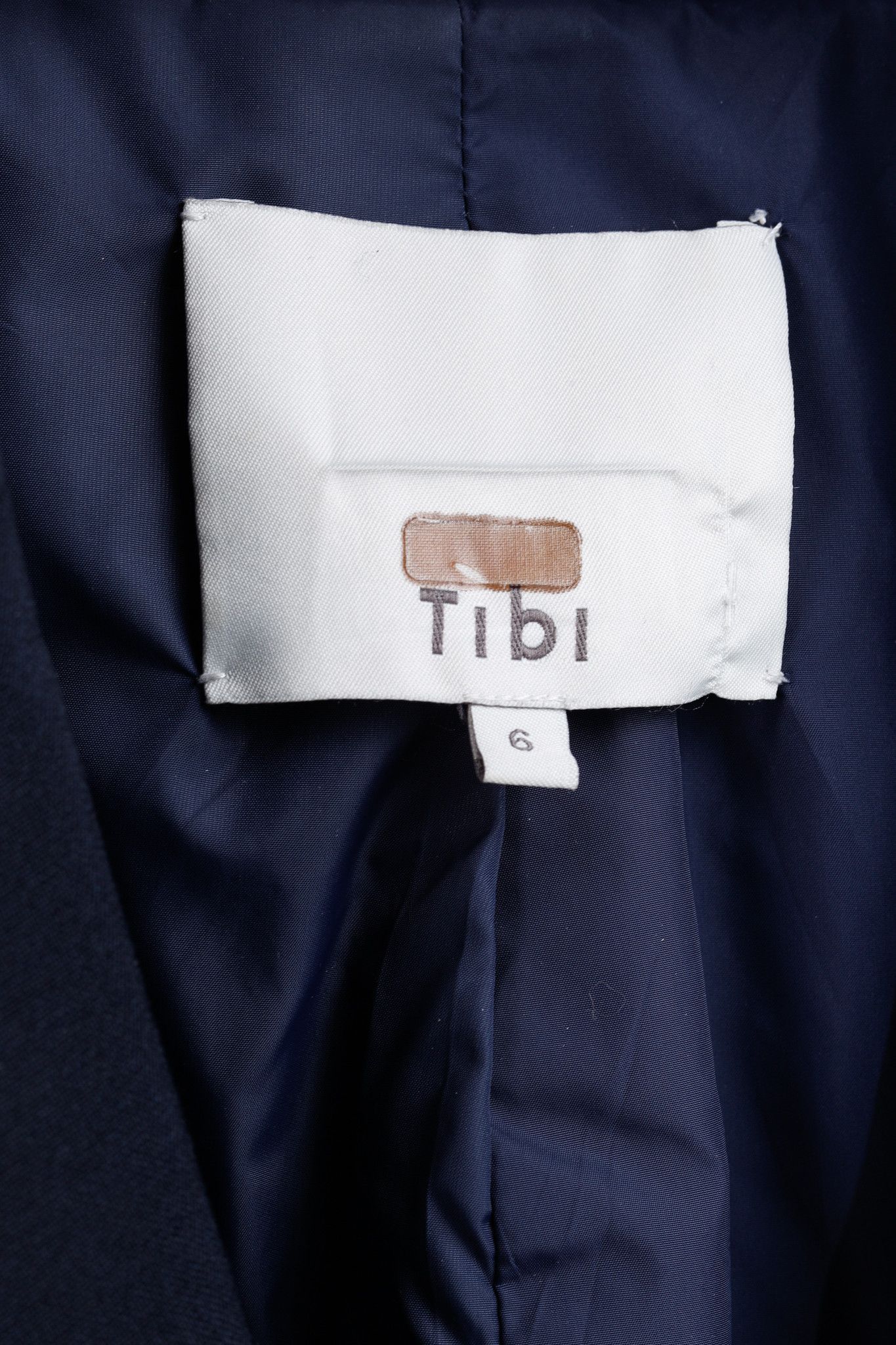 Tibi Tibi Quilted Combo Navy Blazer Jacket Size M / US 6-8 / IT 42-44 - 4 Thumbnail