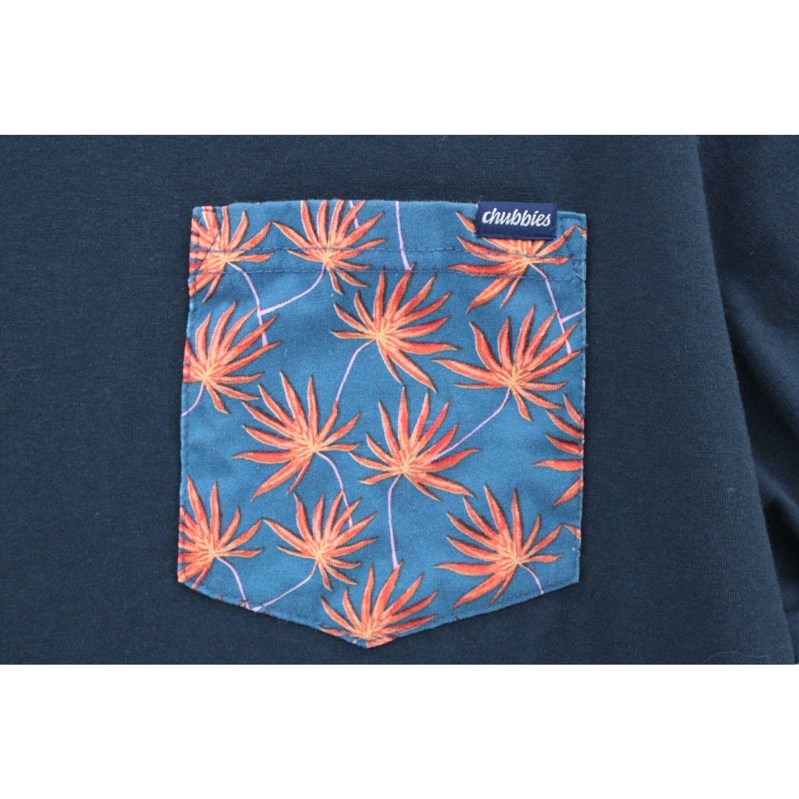 Chubbies Chubbies Mens Wake Up The Weekend Has Arrived Short Sleeve T-Shirt L Blue Crew Neck Cotton Polyester Size US L / EU 52-54 / 3 - 4 Thumbnail