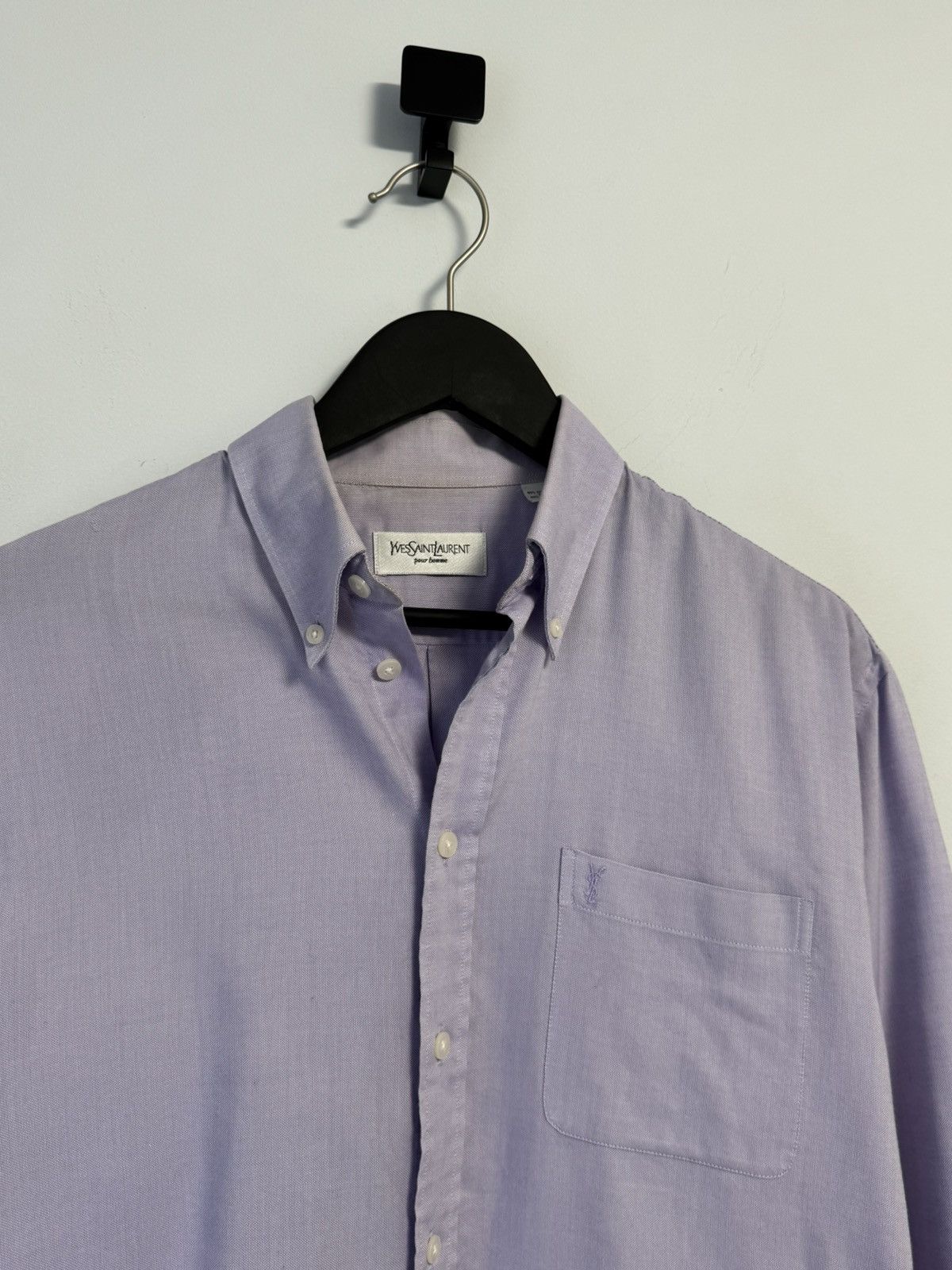 Yves Saint Laurent Yves Saint Laurent Button Up Shirt Luxury Size US L / EU 52-54 / 3 - 2 Thumbnail