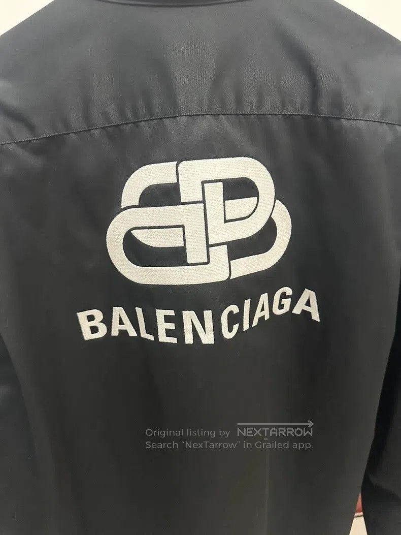 Balenciaga Balenciaga Black Shirt Jacket Size US XXS / EU 40 - 5 Thumbnail