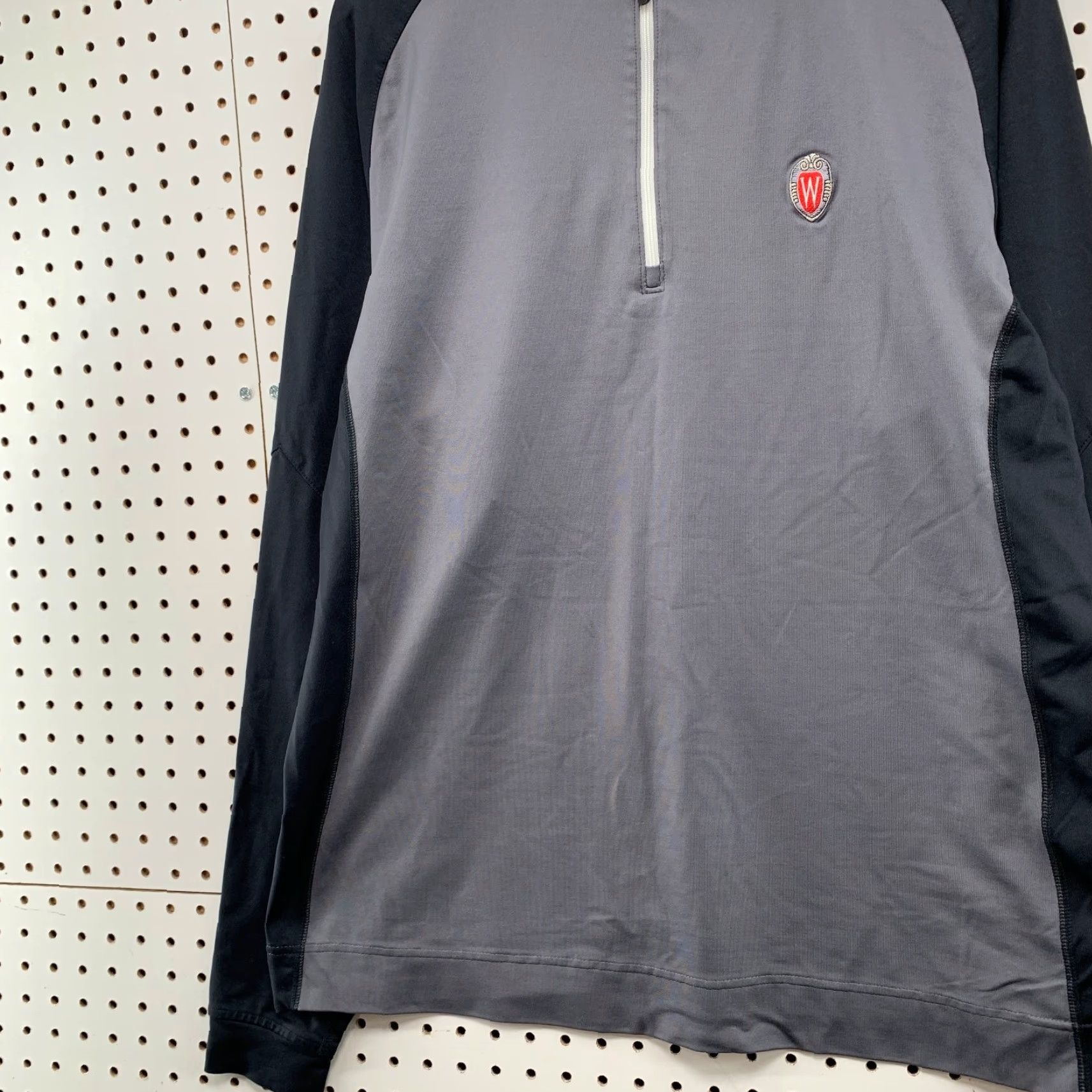 Footjoy FootJoy FJ 1/4 Quarter Zip Pullover Mens XL Gray Black Performance Pullover Size US XL / EU 56 / 4 - 3 Thumbnail