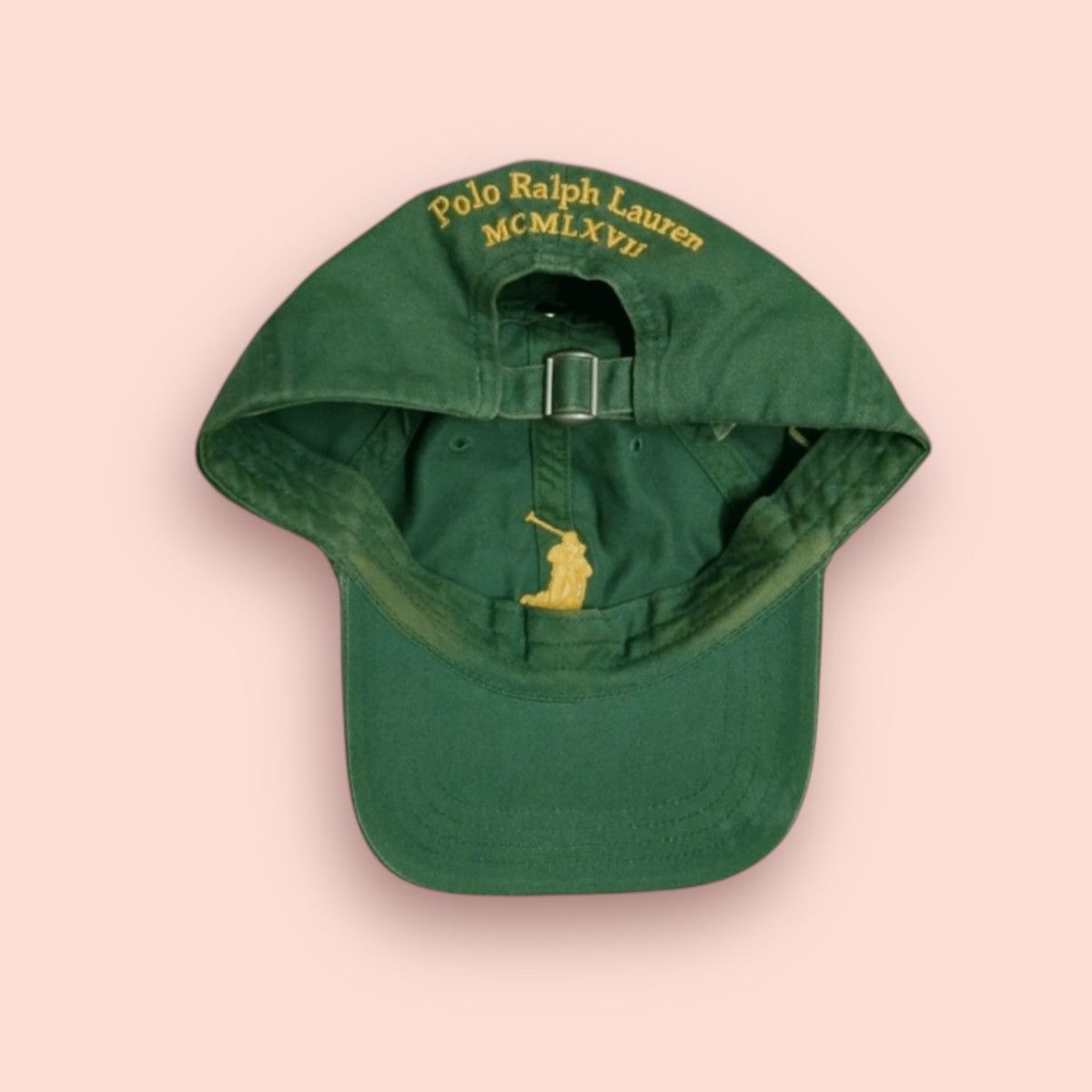 Polo Ralph Lauren × RRL Ralph Lauren × Ralph Lauren VINTAGE POLO RALPH LAUREN NO.3 BIG PONY STRAPBACK Size ONE SIZE - 11 Thumbnail