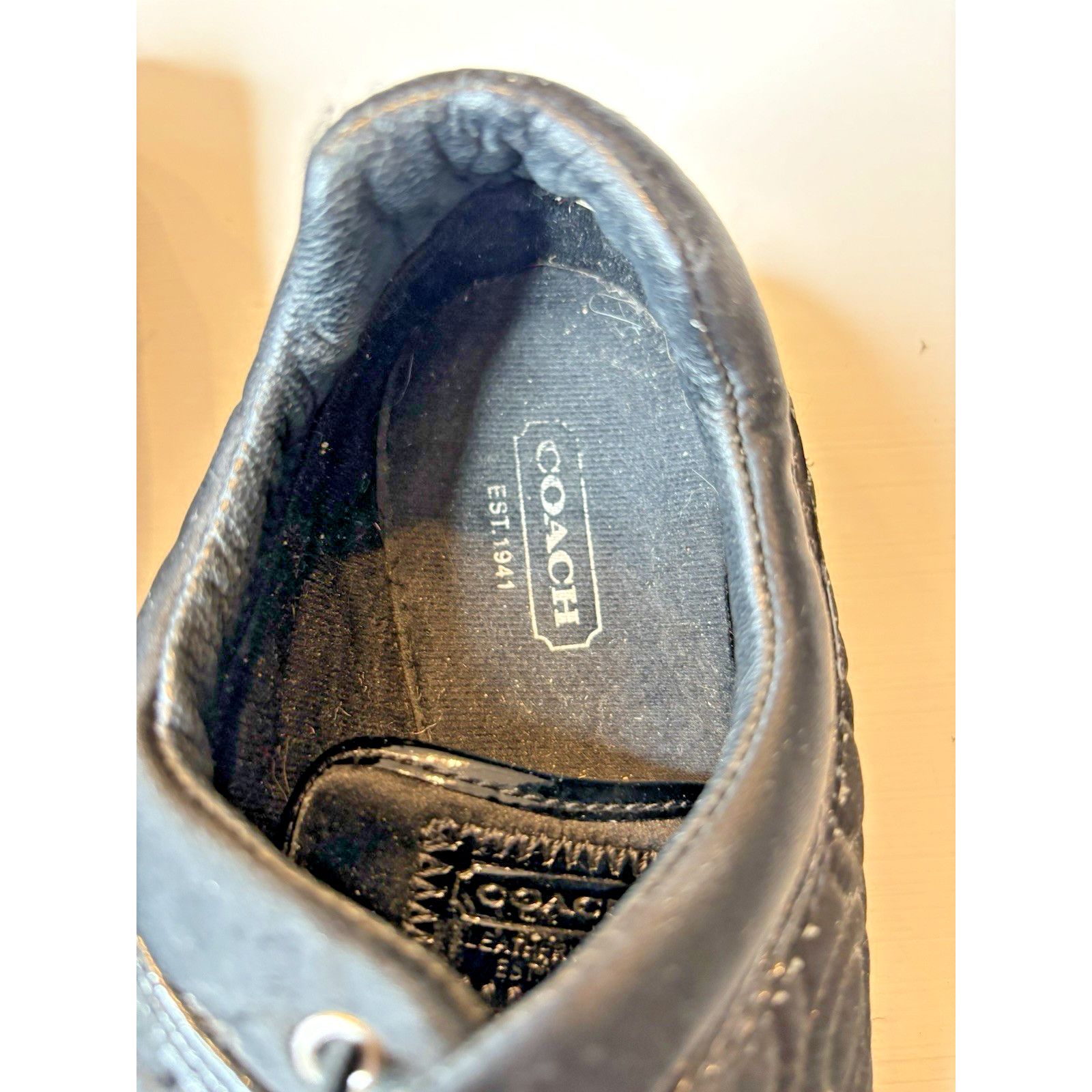 Coach Coach Kellee Womens Black Slip-On Fashion Shoes Size 6.5 Size US 6.5 / IT 36.5 - 7 Thumbnail