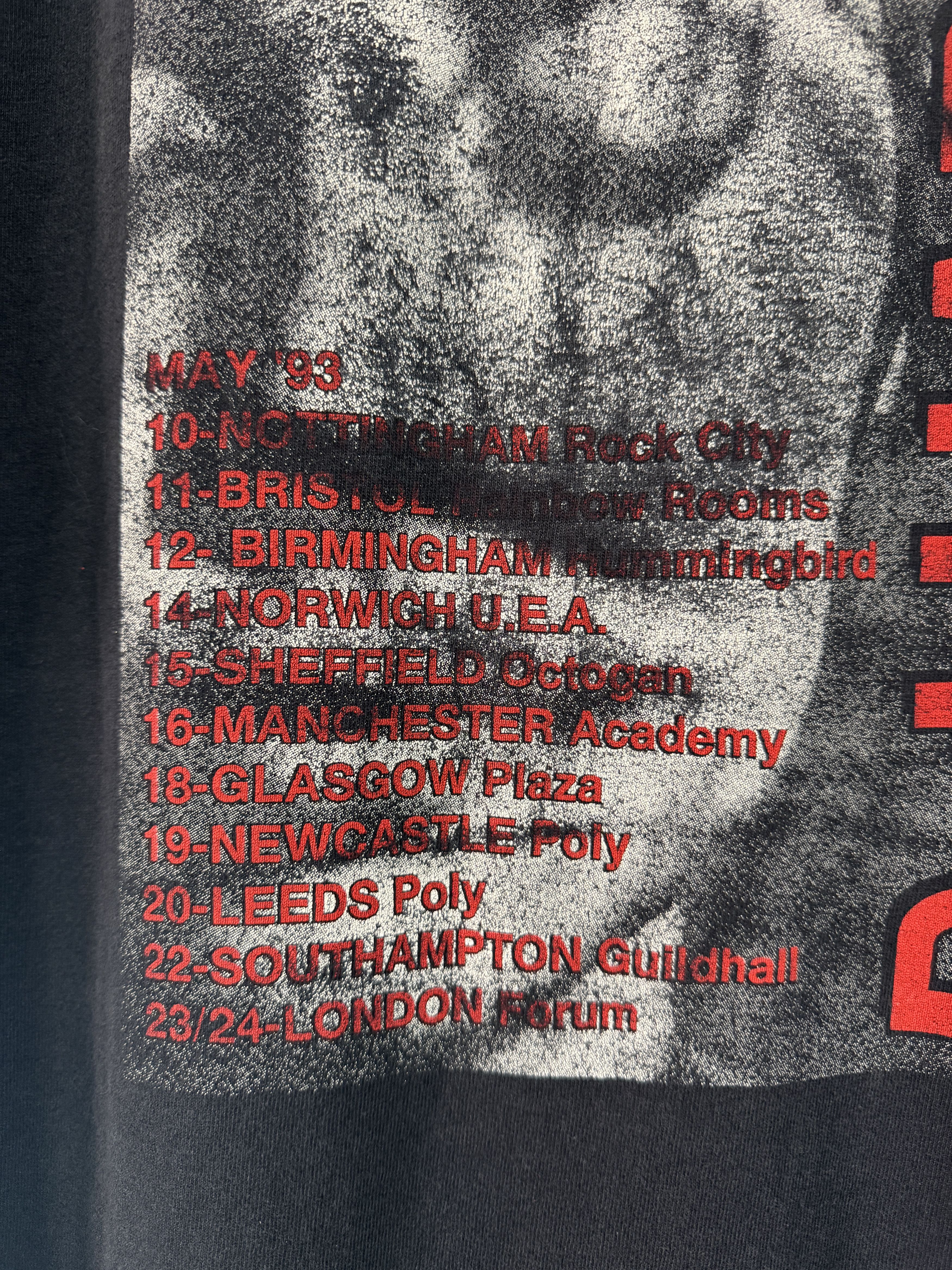Band Tees Vintage 90s 1993 PJ Harvey 'Rid of me' Parking Lot Tee Size US XL / EU 56 / 4 - 7 Thumbnail
