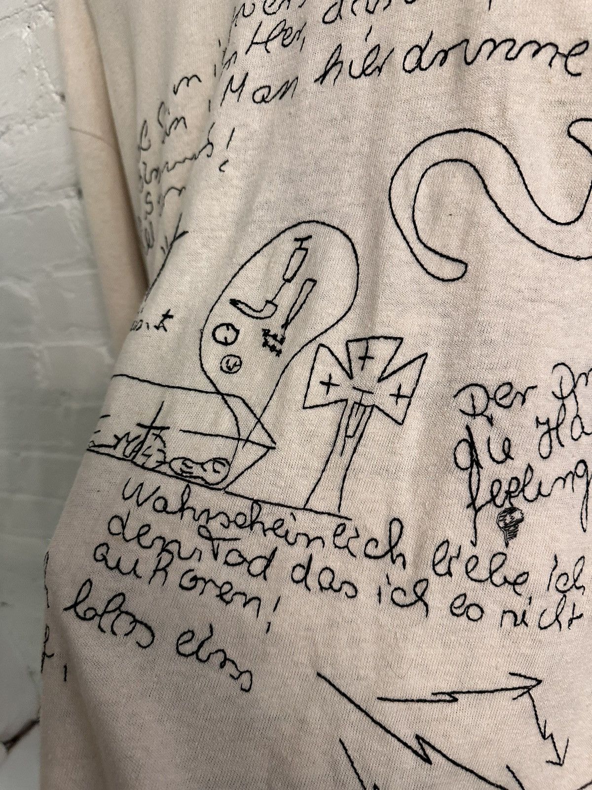 Enfants Riches Deprimes ERD Early ERD FRENCH EMBROIDERED SHIRT Size US L / EU 52-54 / 3 - 3 Thumbnail