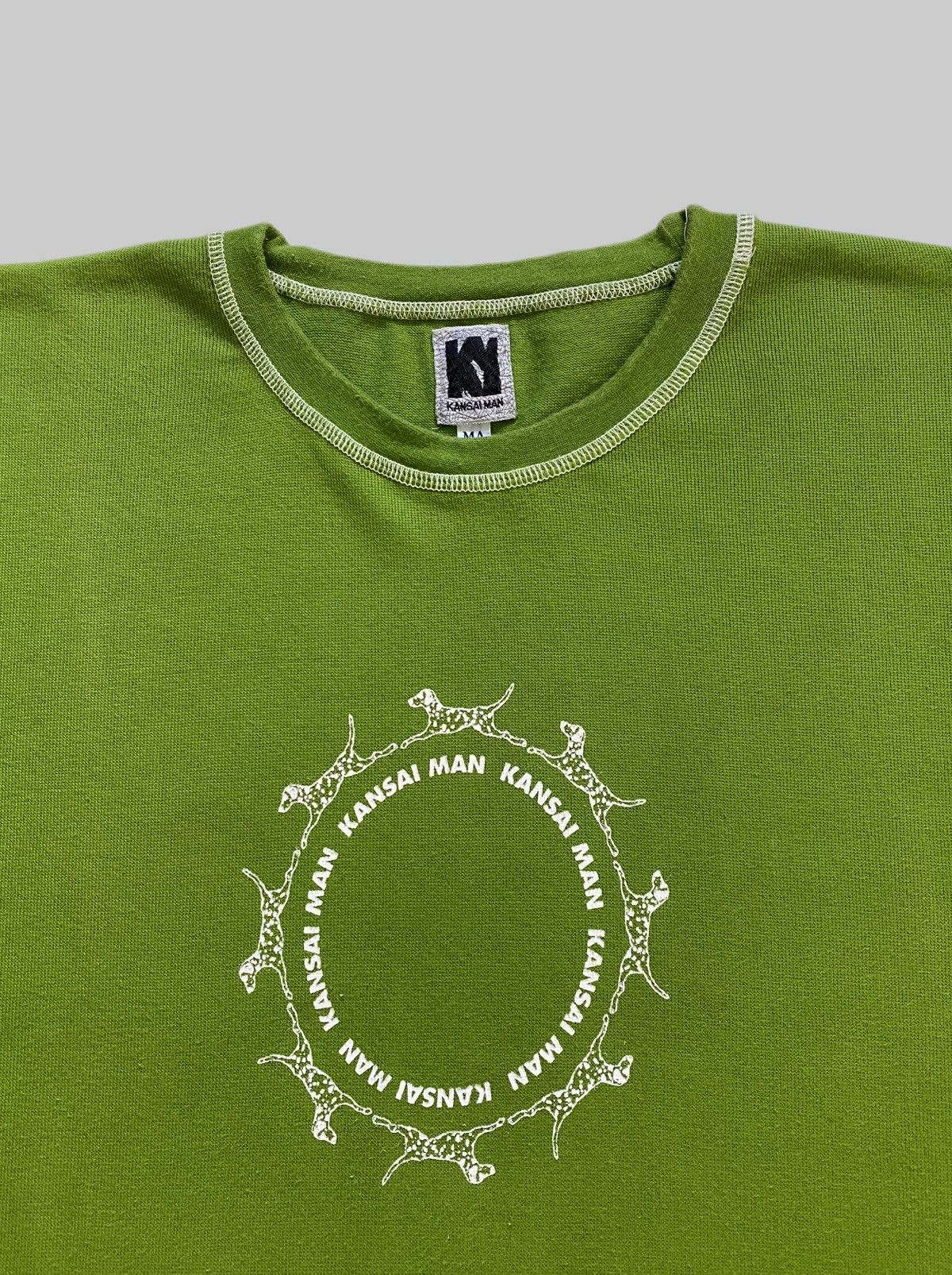 Kansai Yamamoto Vintage Kansai Yamamoto ( Kansai Man + CC ) Tshirt Size US L / EU 52-54 / 3 - 9 Thumbnail
