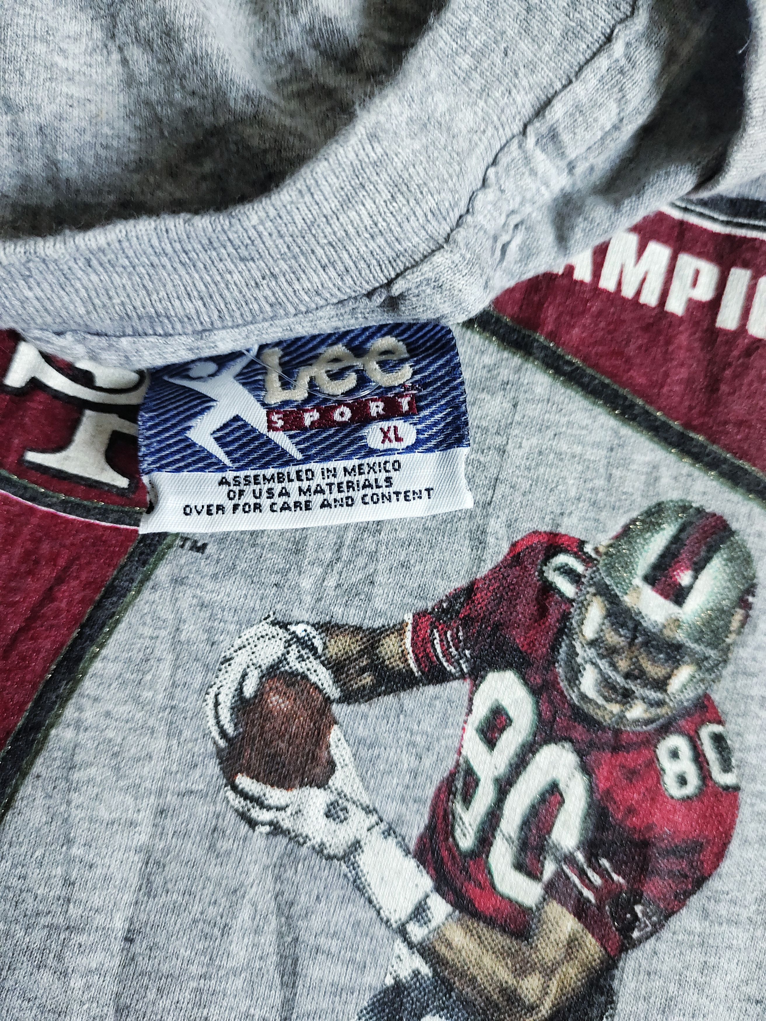 NFL × Nutmeg × Vintage Vintage Jerry Rice Player 90s T-shirt NFL Nutmeg Size US XL / EU 56 / 4 - 10 Thumbnail