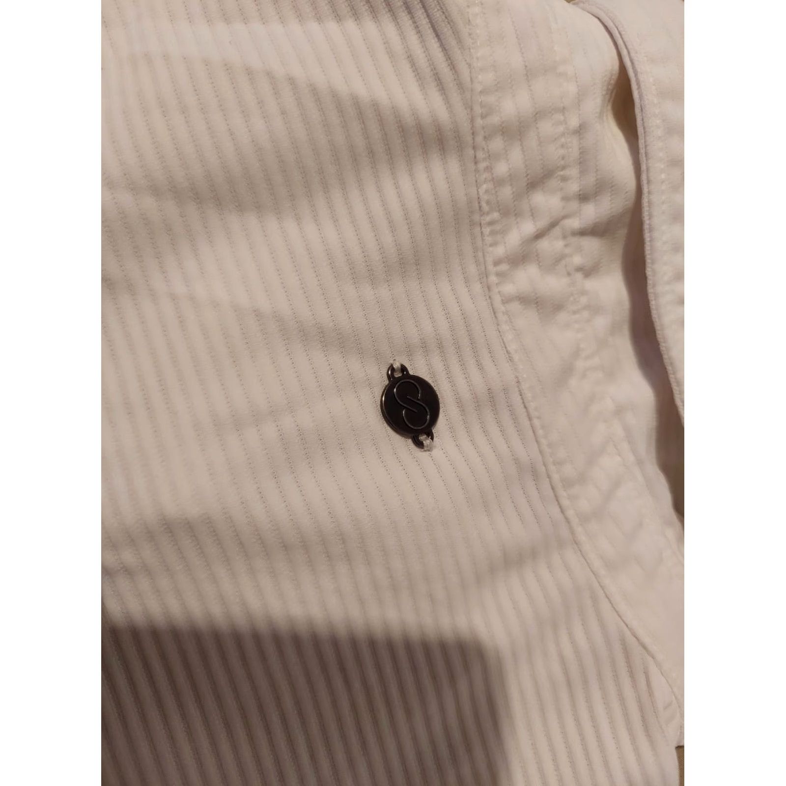 Vintage Womens CALIA Polo Shirt Sleeveless M Medium White Athletic Gym Workout Shirt Women Size M / US 6-8 / IT 42-44 - 8 Thumbnail