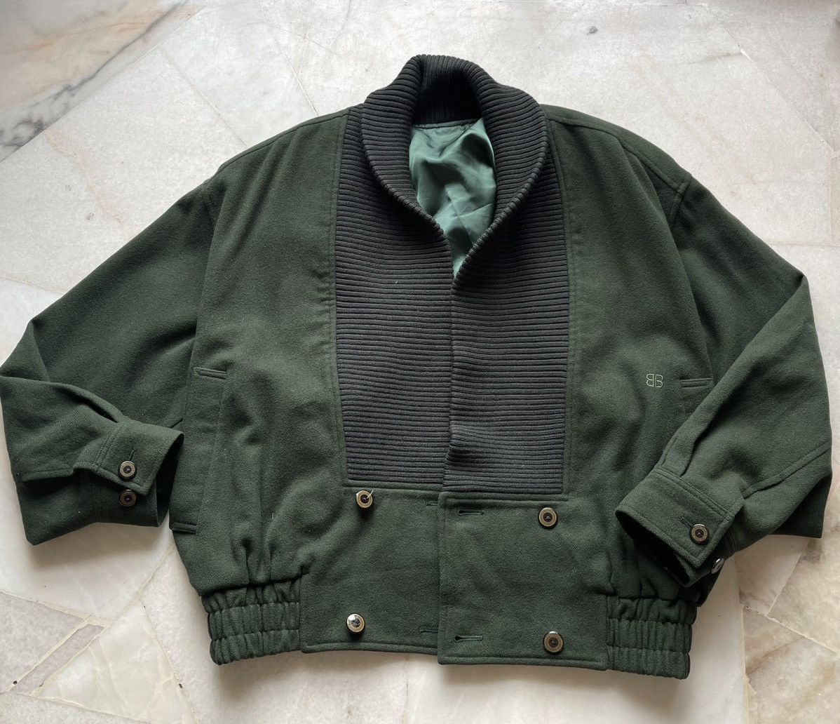 Balenciaga Vintage Balenciaga Wool Jacket Size US L / EU 52-54 / 3 - 13 Thumbnail