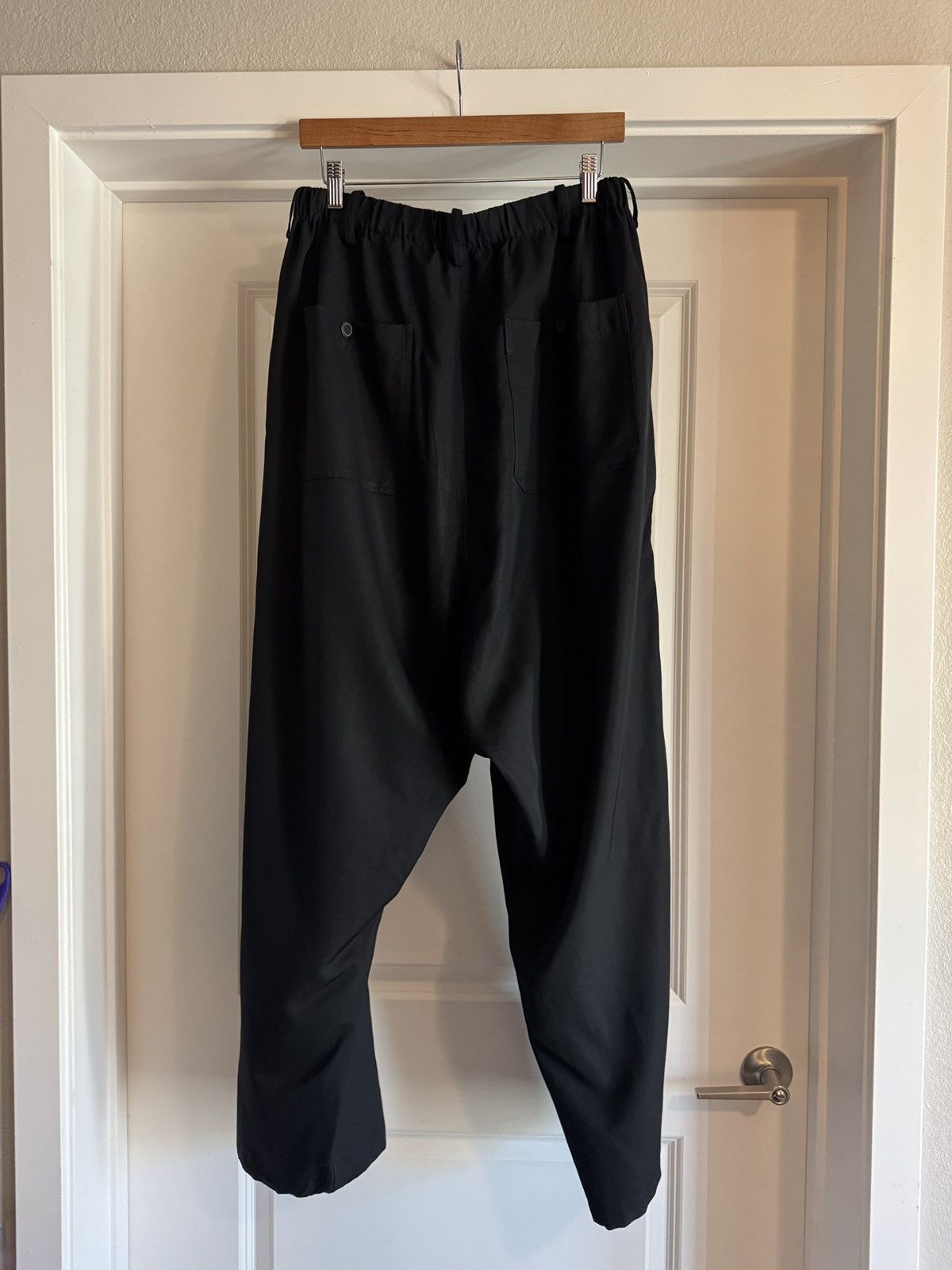 Yohji Yamamoto 00ss drop crotch trousers Size US 31 - 2 Thumbnail