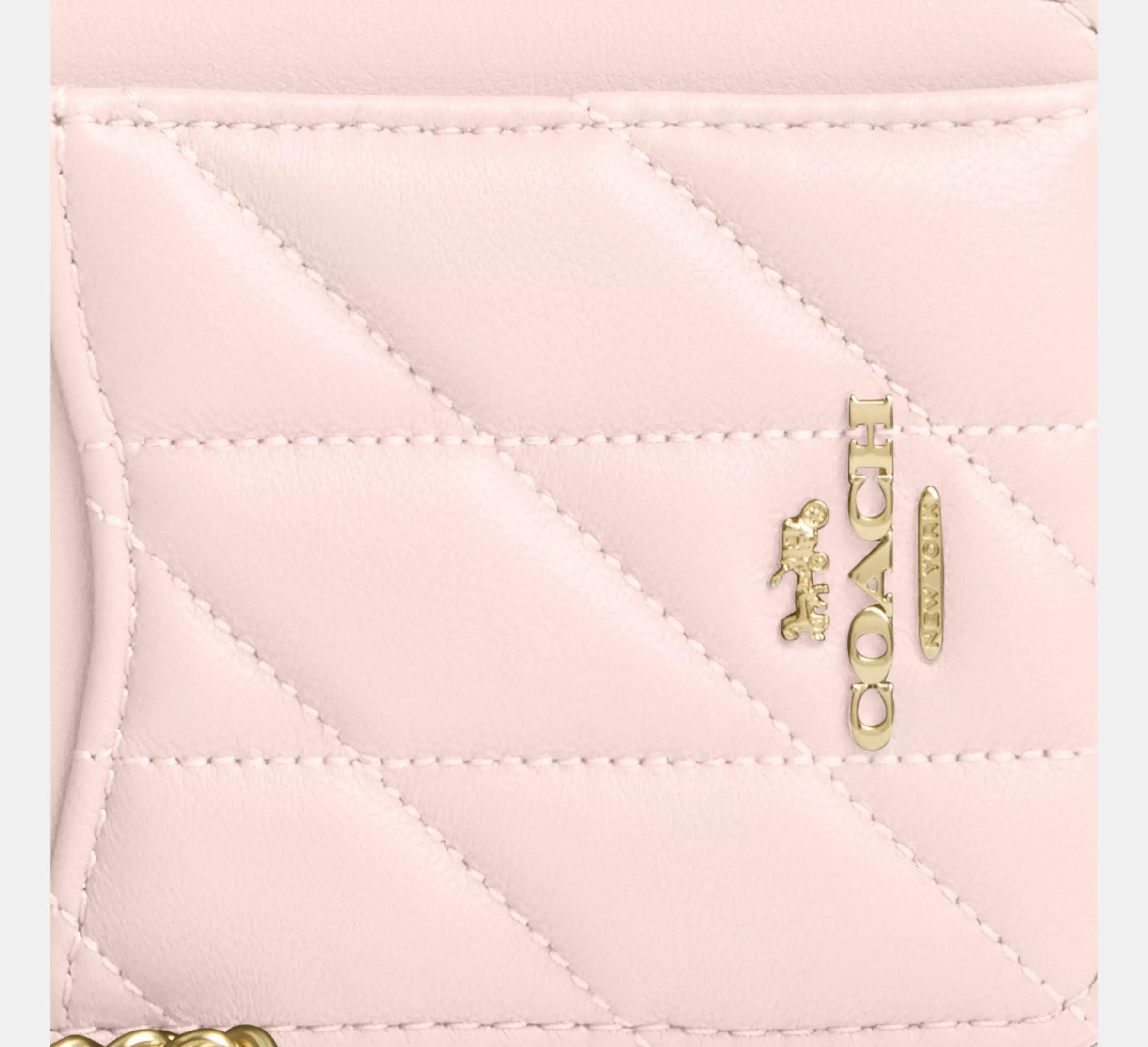 Coach NWT Coach Zip Card Case With Quilting CZ467 Size ONE SIZE - 5 Thumbnail
