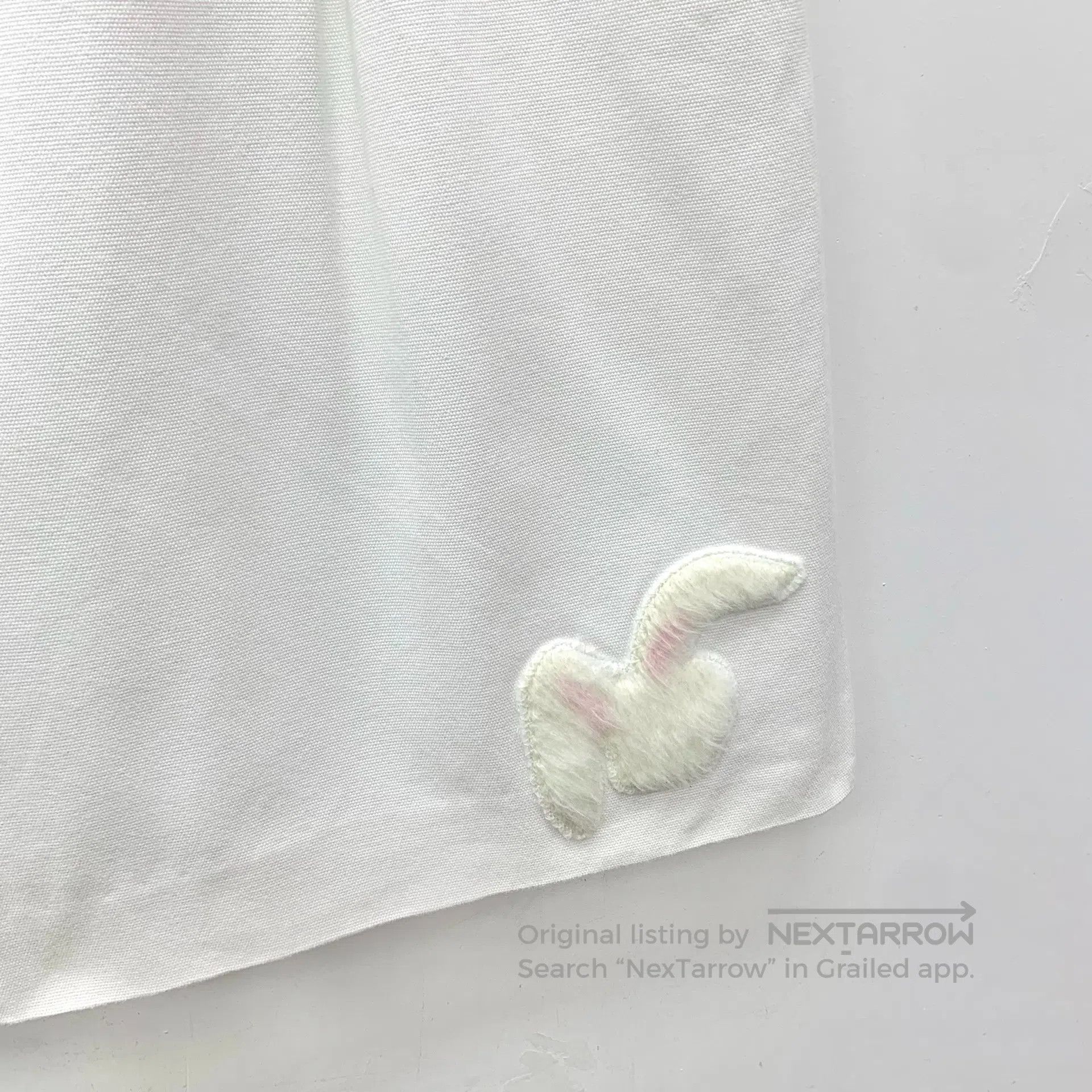 Dior Dior White logo lettering gold thread embroidery cotton ca Size US 30 / EU 46 - 4 Thumbnail