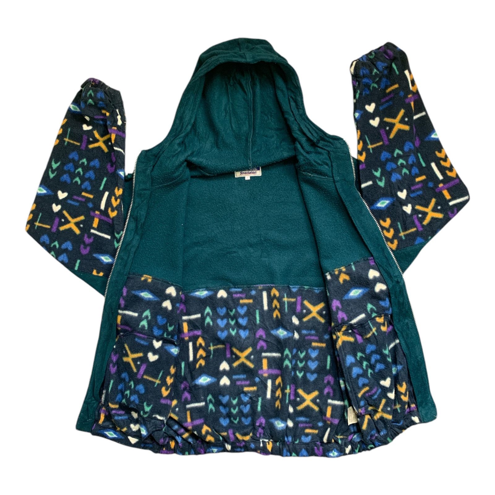 Japanese Brand × Vintage Rare Design Vintage Laurel Club Spectator Fleece Hoodie Size US L / EU 52-54 / 3 - 3 Thumbnail