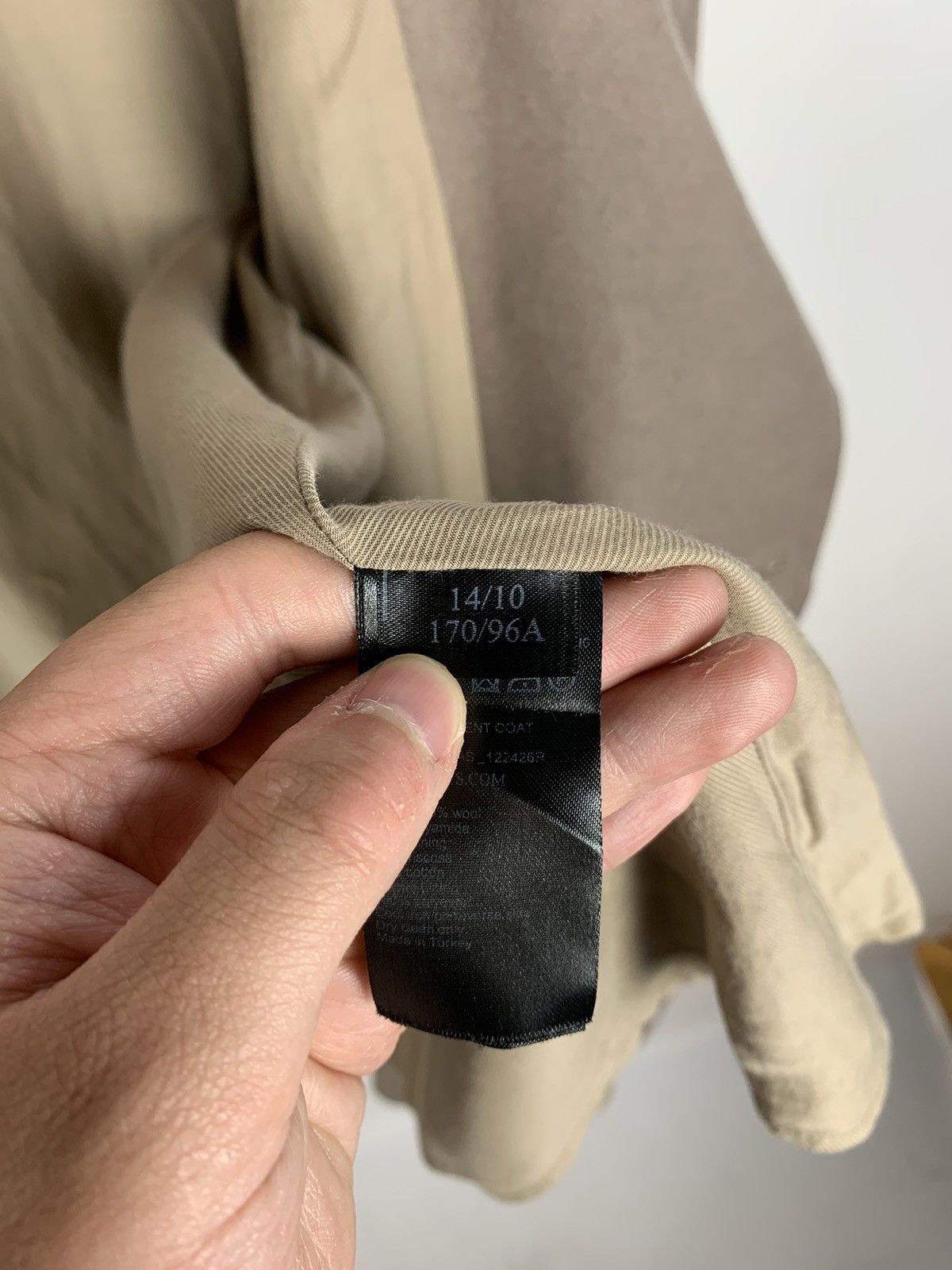 Allsaints Allsaints City Monument Coat Women’s Size UK 14 Beige Size L / US 10 / IT 46 - 7 Thumbnail