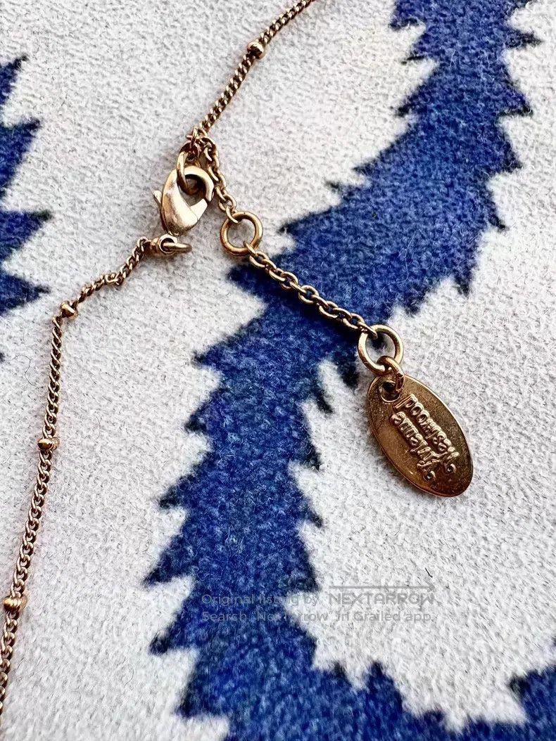 Vivienne Westwood Vivienne Westwood 3D Pearl Saturn Necklace Size ONE SIZE - 5 Thumbnail