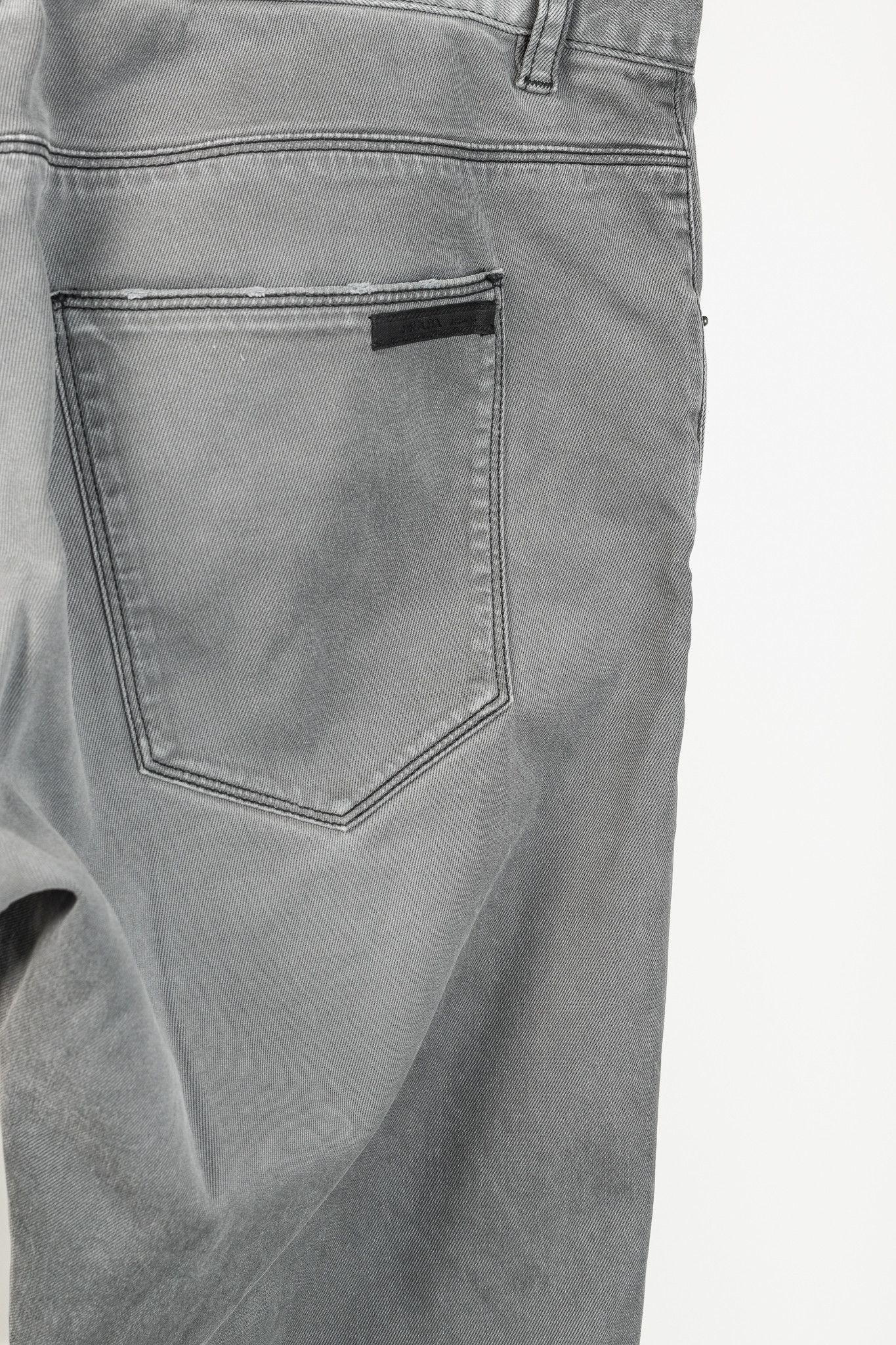 Prada Prada Dark-Grey-Wash Straight-Leg Jeans Size US 33 - 6 Thumbnail