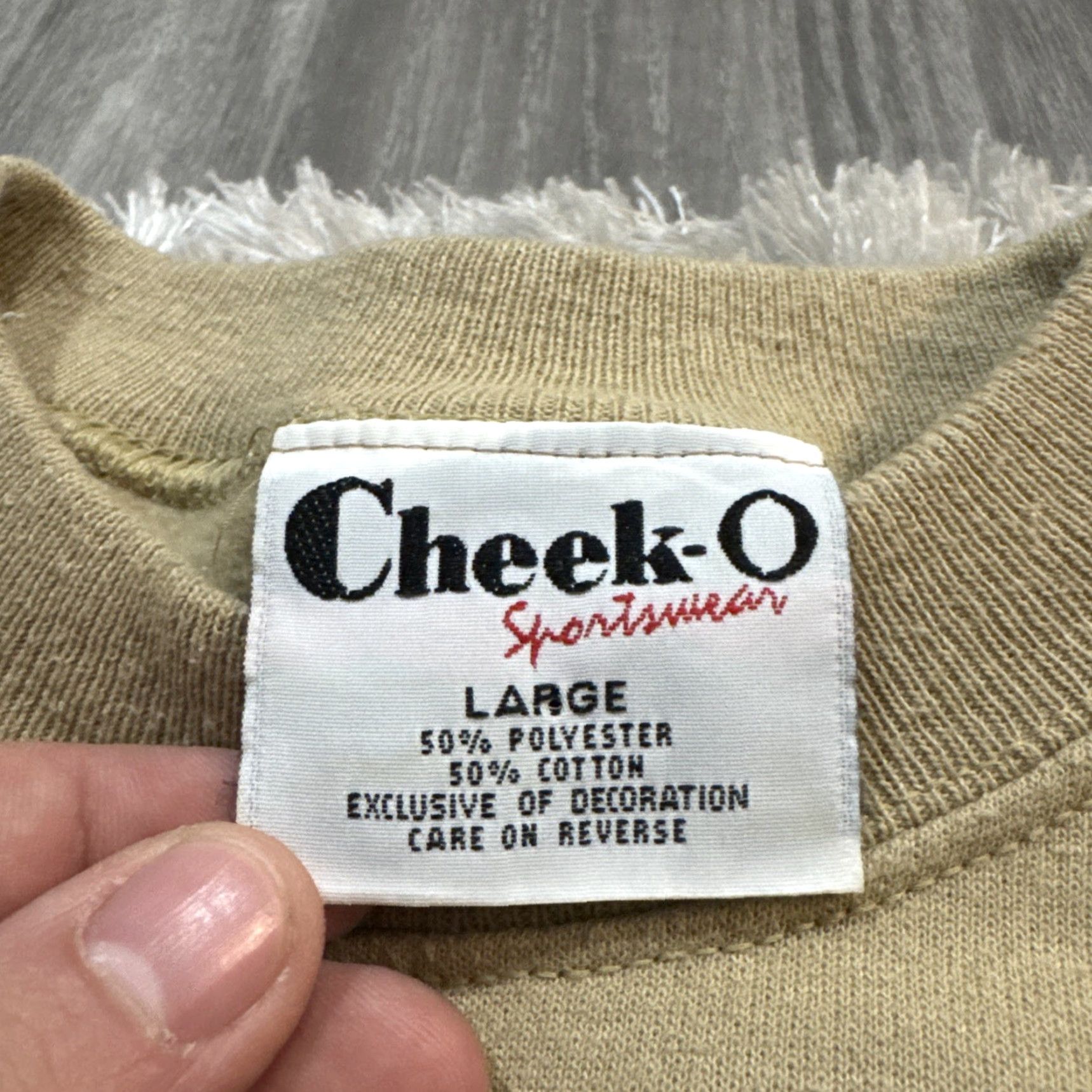 Vintage VINTAGE Wheat 90s Men L Short Sleeve Pullover Sweatshirt Crewneck Scarecrow Size L Size US L / EU 52-54 / 3 - 4 Thumbnail