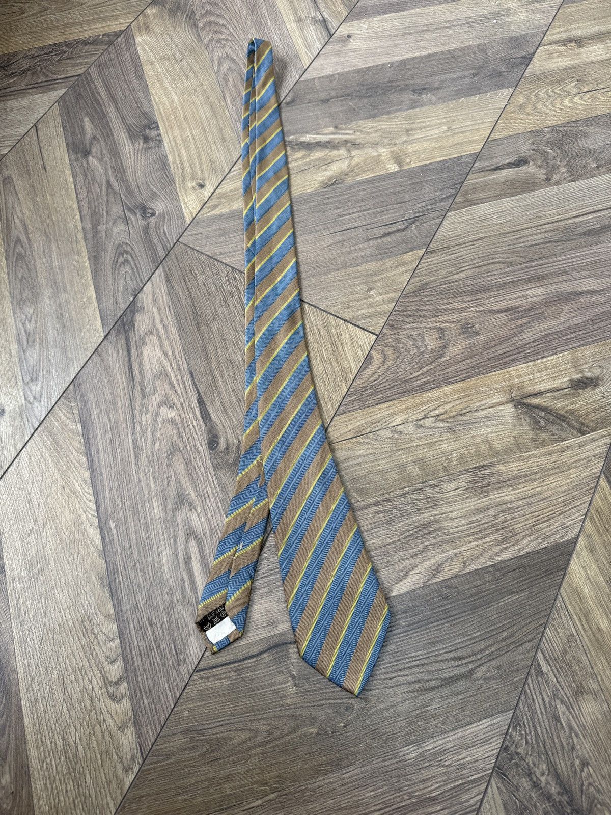 Givenchy Vintage Givenchy Gentleman Paris Silk Tie Striped Size ONE SIZE - 1 Thumbnail