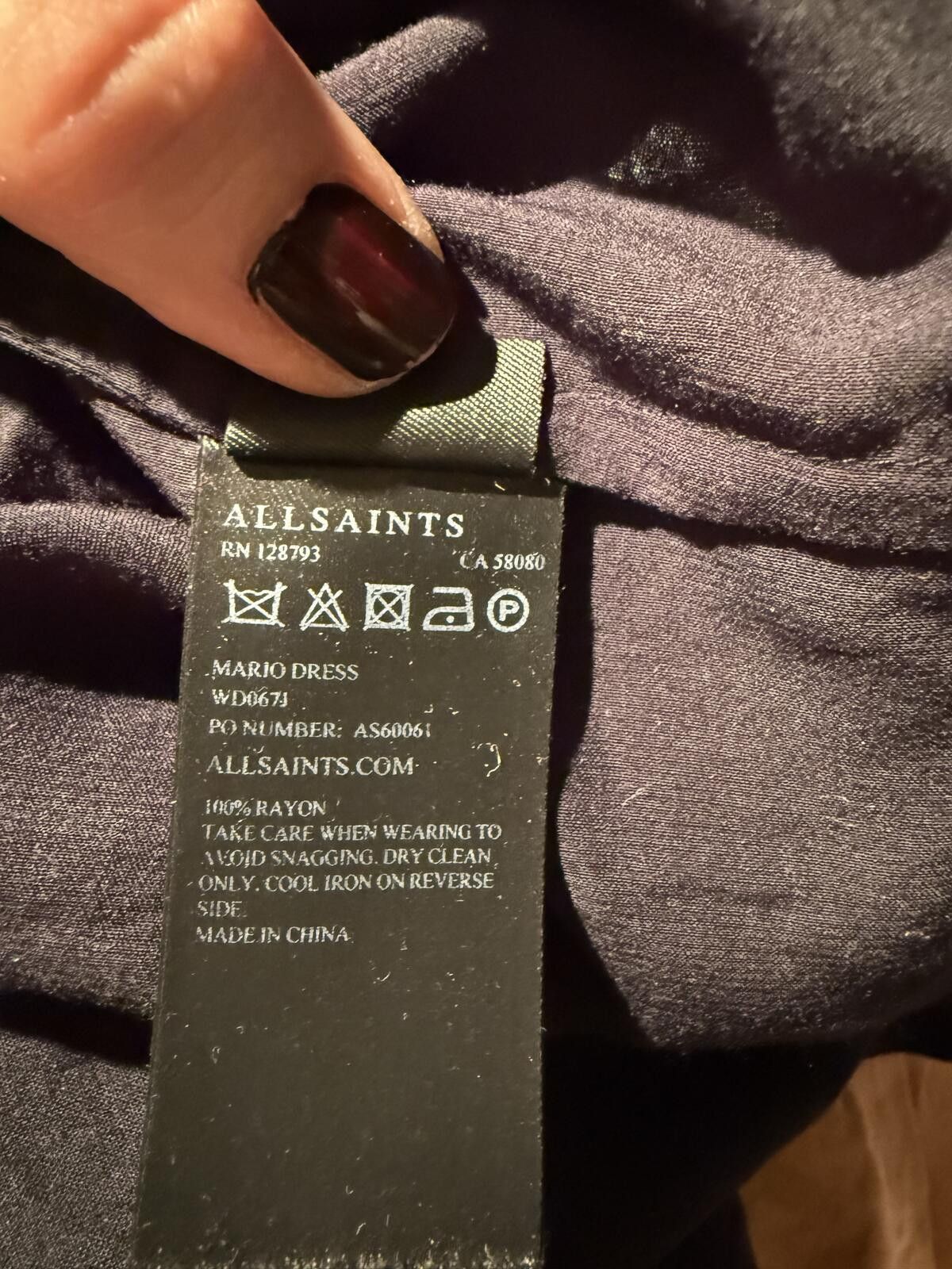 Allsaints All Saints Mario Dress Size S / US 4 / IT 40 - 5 Thumbnail