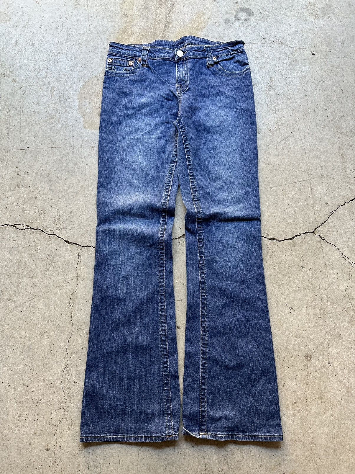 True Religion Y2K Vintage True Religion flared denim jeans Size 36" / US 14 / IT 50 - 2 Thumbnail