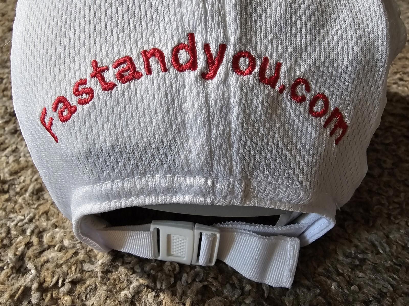 Other FAST Slideback 5 Panel Hat White One Size Solid Headsweats Size ONE SIZE - 7 Thumbnail