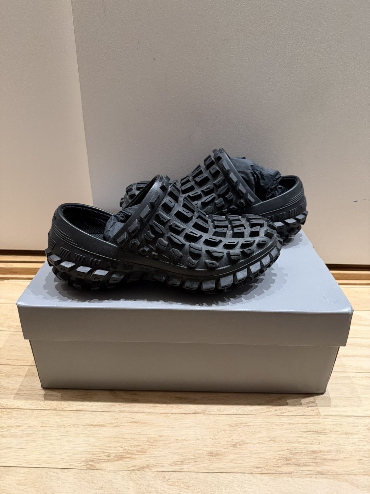 Balenciaga Balenciaga Defender Clog Black size 41