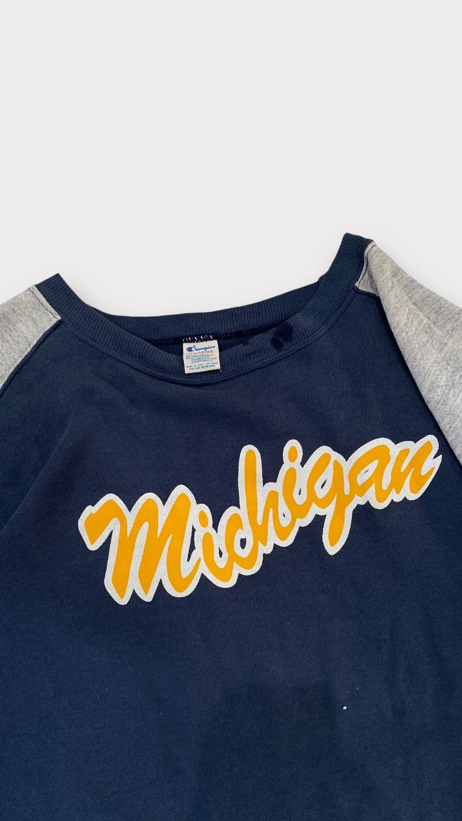 Champion Vintage 1980s Champion Michigan Size US XL / EU 56 / 4 - 3 Thumbnail