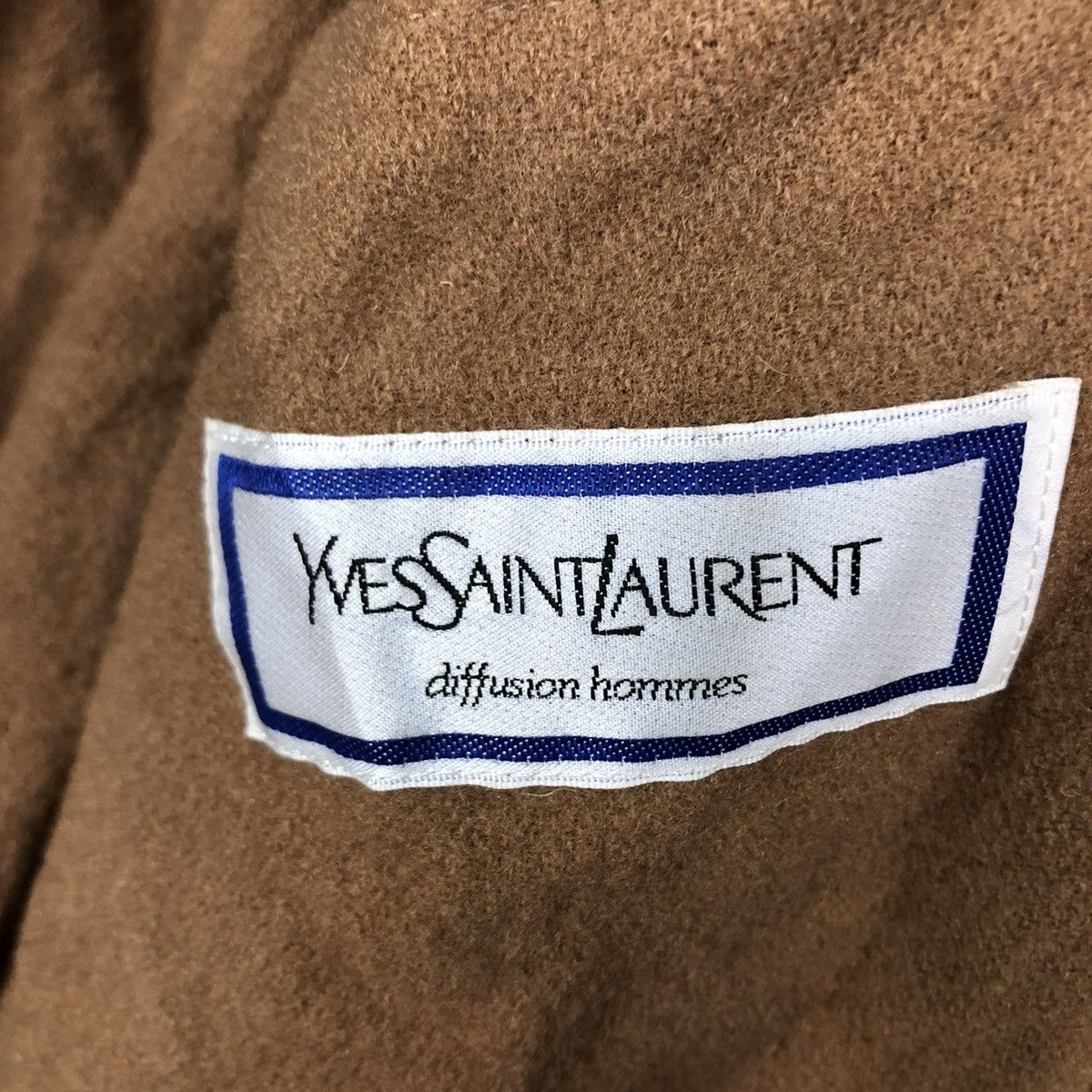 Yves Saint Laurent 🔥VINTAGE YVES SAINT LAURENT DIFFUSION HOMMES LONG JACKET Size US M / EU 48-50 / 2 - 16 Thumbnail