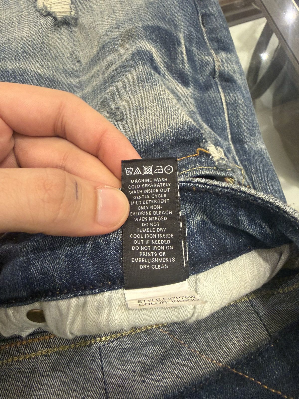 Prps PRPS Patchwork Barracuda Selvadge Denim Jeans Size US 32 / EU 48 - 5 Thumbnail