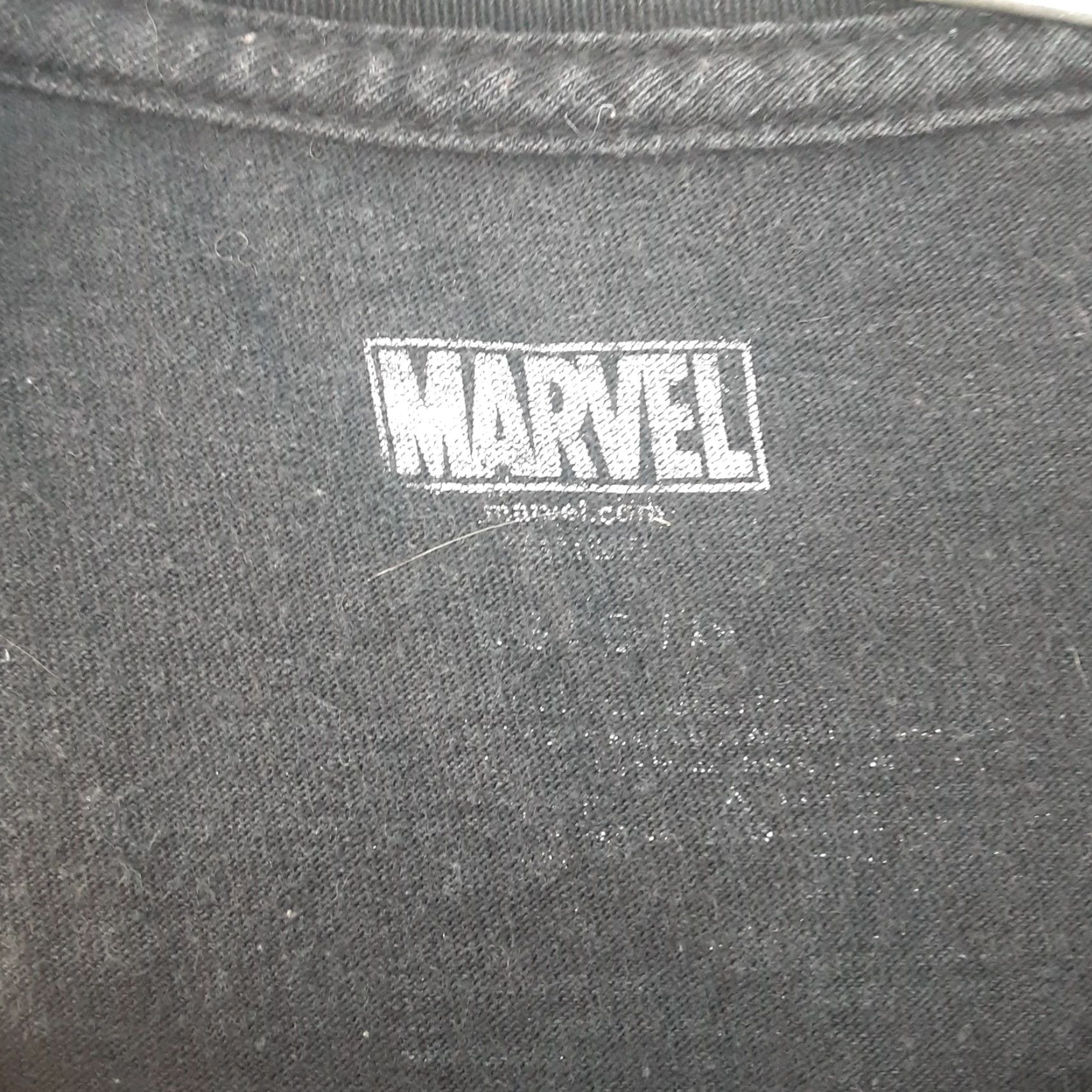 Vintage Marvel Spider-Man Big Logo Mens T Shirt Large Black Distressed Short Sleeve Shirt Size US L / EU 52-54 / 3 - 4 Thumbnail