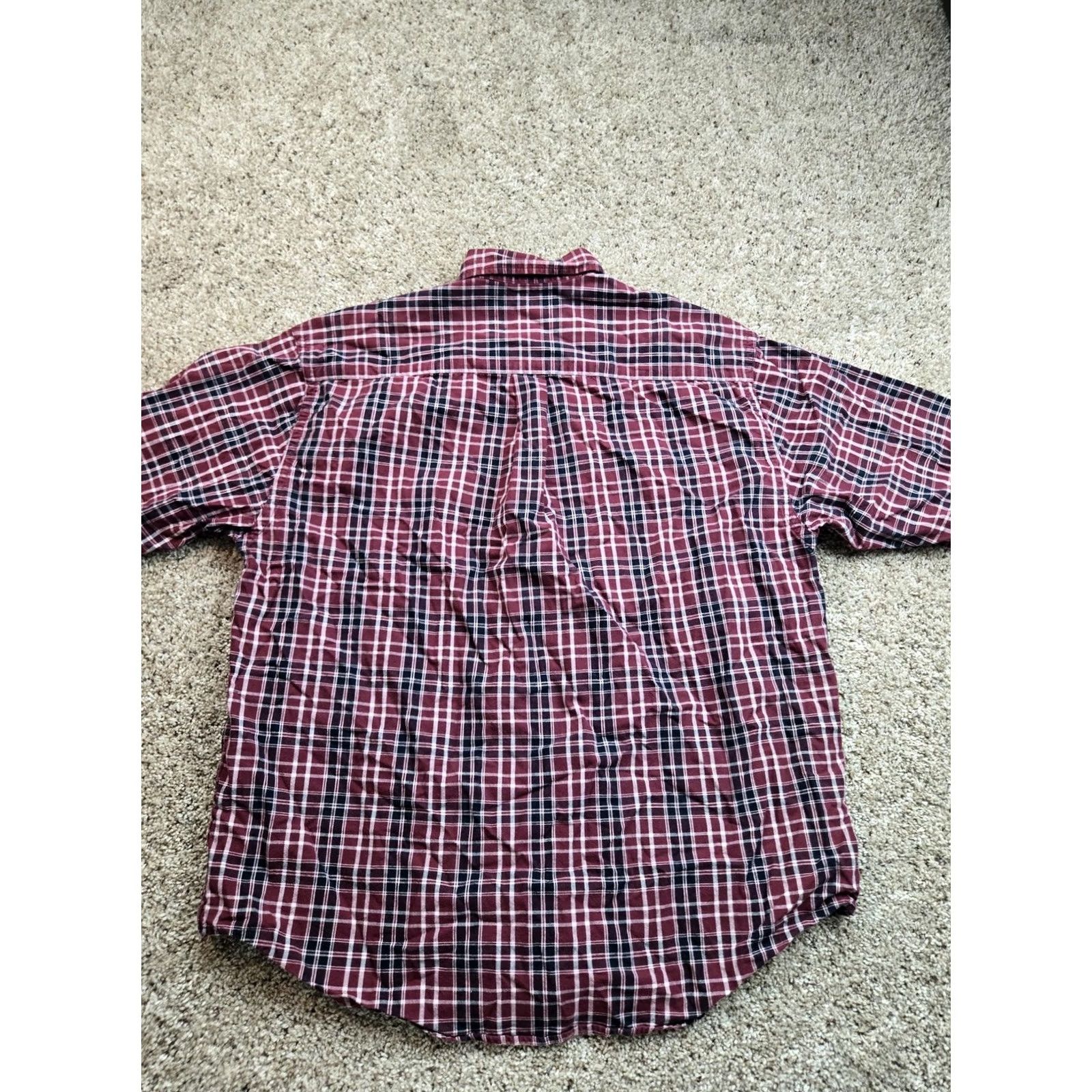 Eddie Bauer VINTAGE Eddie Bauer Shirt Mens L Red Plaid Long Sleeve Button Down Cotton Size US L / EU 52-54 / 3 - 5 Thumbnail