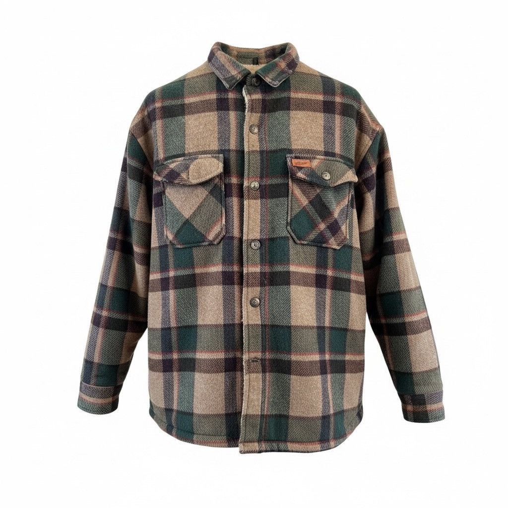 Woolrich Woolen Mills VTG Woolrich Wool Sherpa Lined Jacket Plaid Men’s Large USA Size US L / EU 52-54 / 3 - 5 Thumbnail
