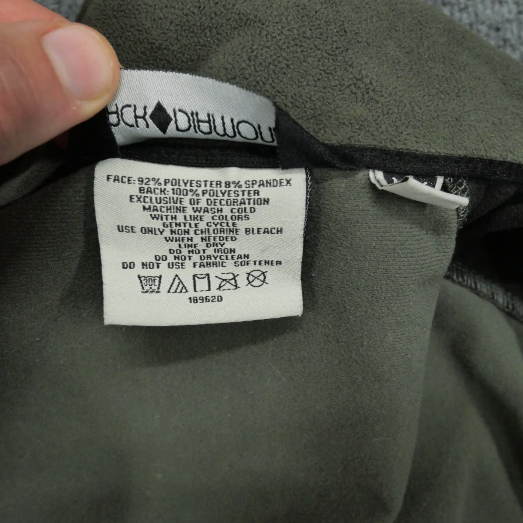 Black Diamond Black Diamond Jacket Mens M Green Full Zip Outdoors Casual Windbreaker Regular Size M Size US M / EU 48-50 / 2 - 7 Thumbnail
