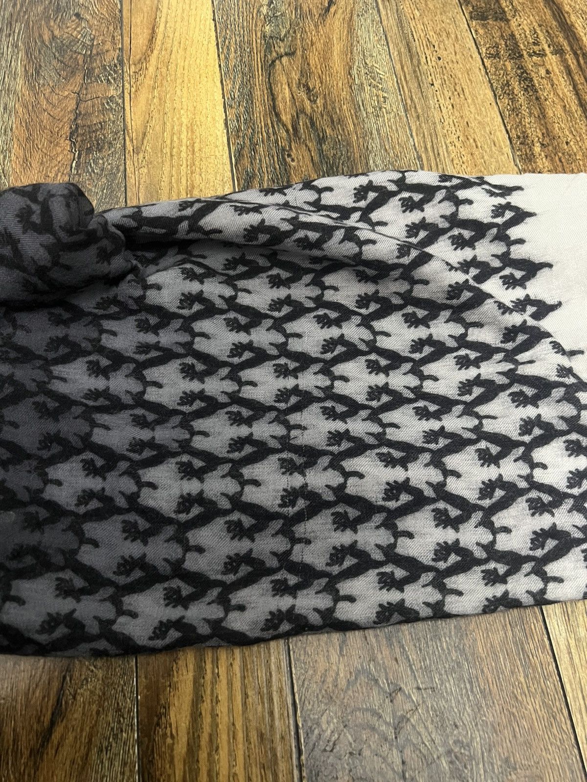 Gucci Reversible Gucci scarf with deer print Size ONE SIZE - 17 Thumbnail