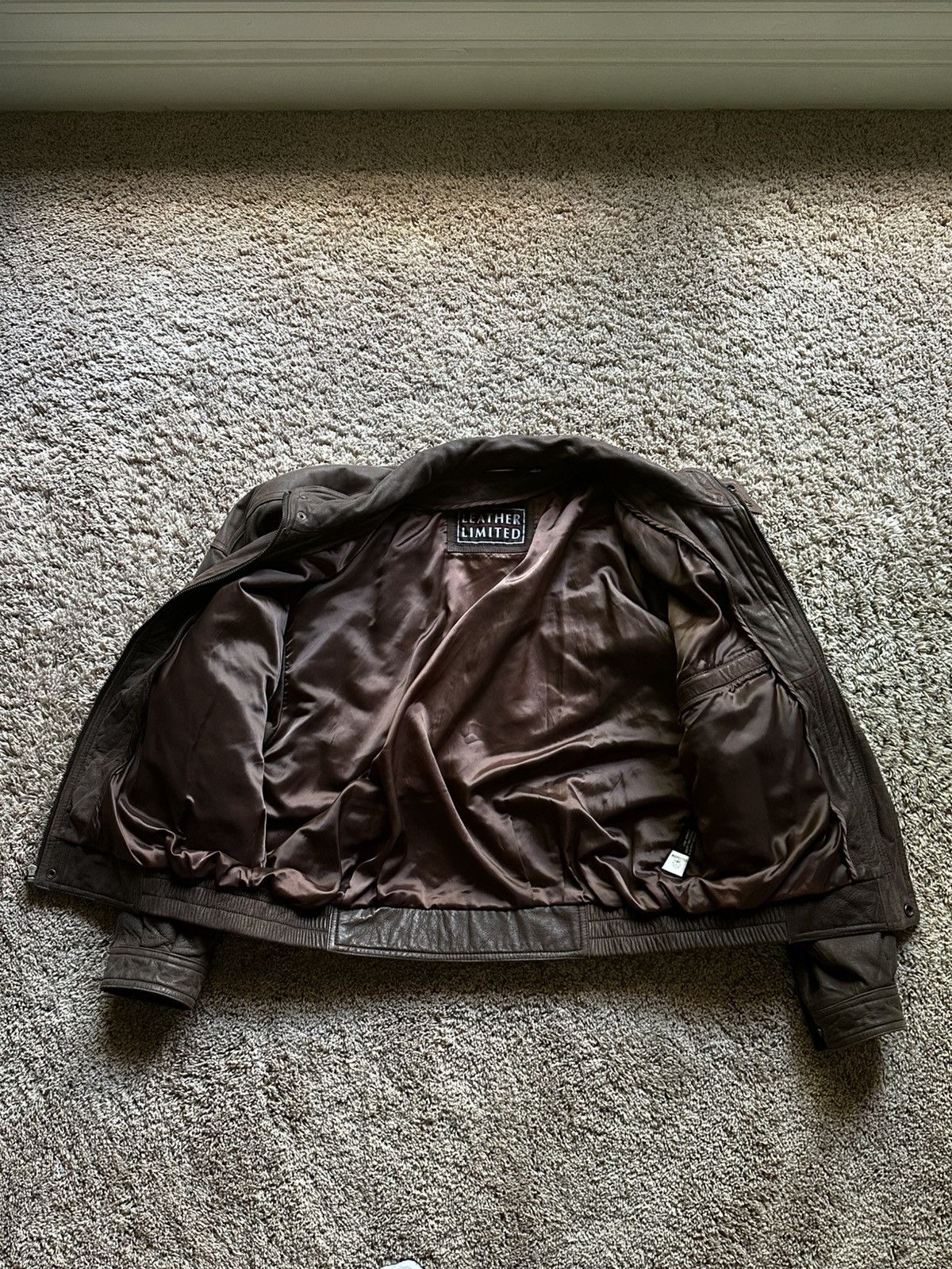 Vintage Limited leather jacket Size US L / EU 52-54 / 3 - 2 Thumbnail