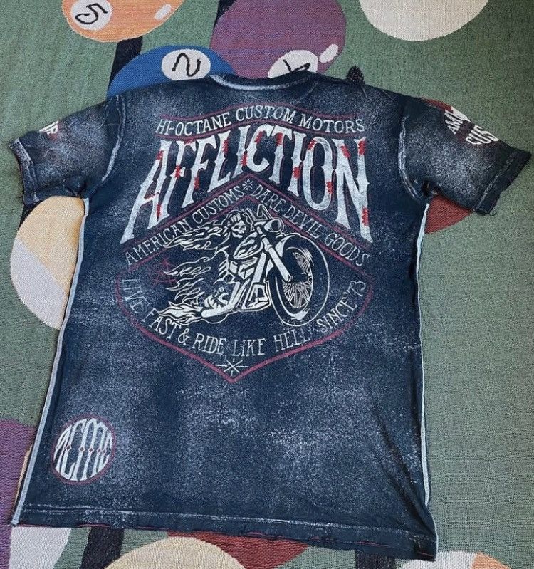 Affliction × Haunted Mound Affliction / Haunted Mound Grave Man T-Shirt Size US XL / EU 56 / 4 - 1 Thumbnail
