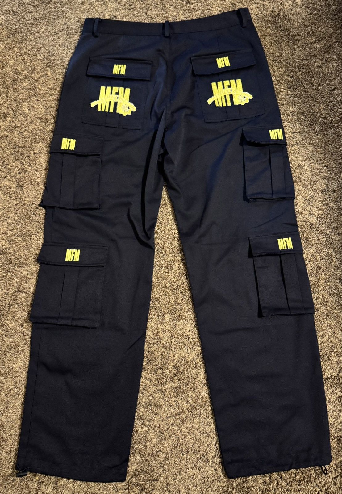 murd333r.fm Murd333r.fm FBI Cargo Pants Size US 32 / EU 48 - 5 Thumbnail