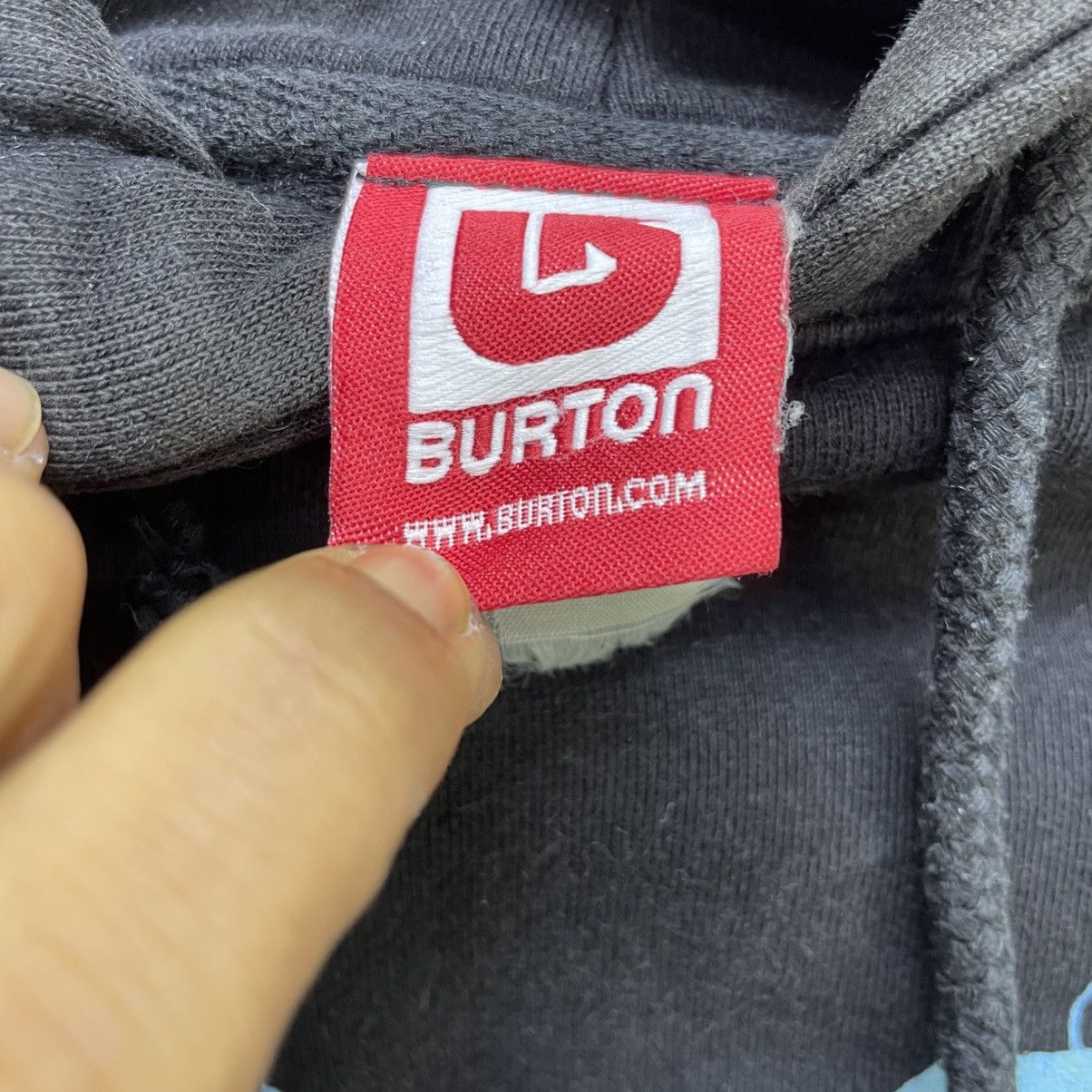 Burton 💥Vintage Burton Hooded PullOver Sweater Jacket Size US M / EU 48-50 / 2 - 5 Thumbnail