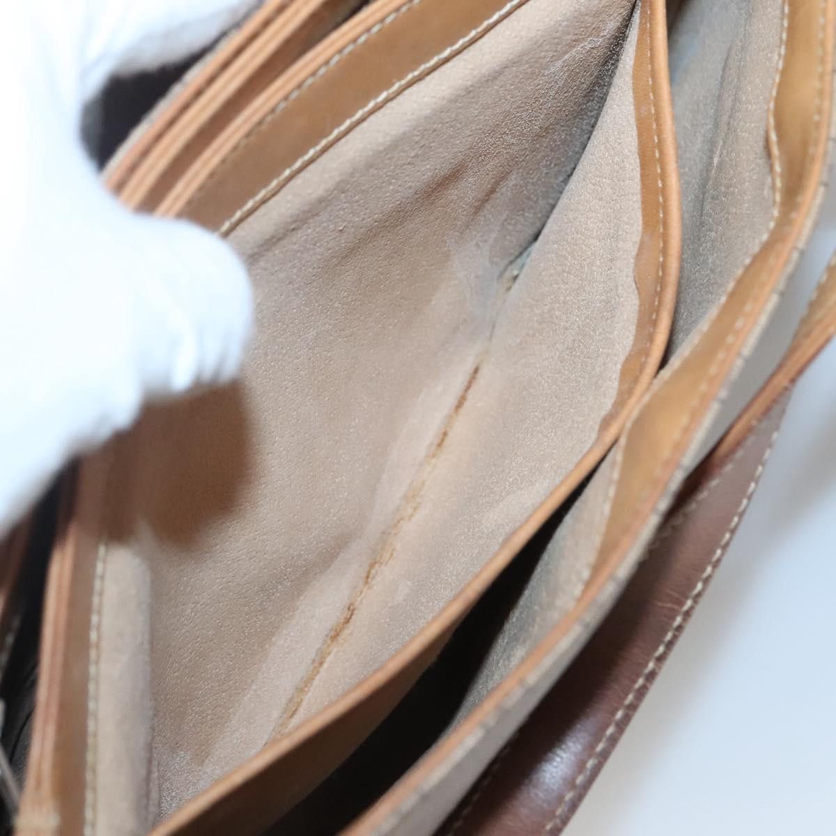 Gucci GUCCI Micro GG Supreme Hand Bag Pvc Beige Gold 000 46 000 46 Size ONE SIZE - 20 Thumbnail