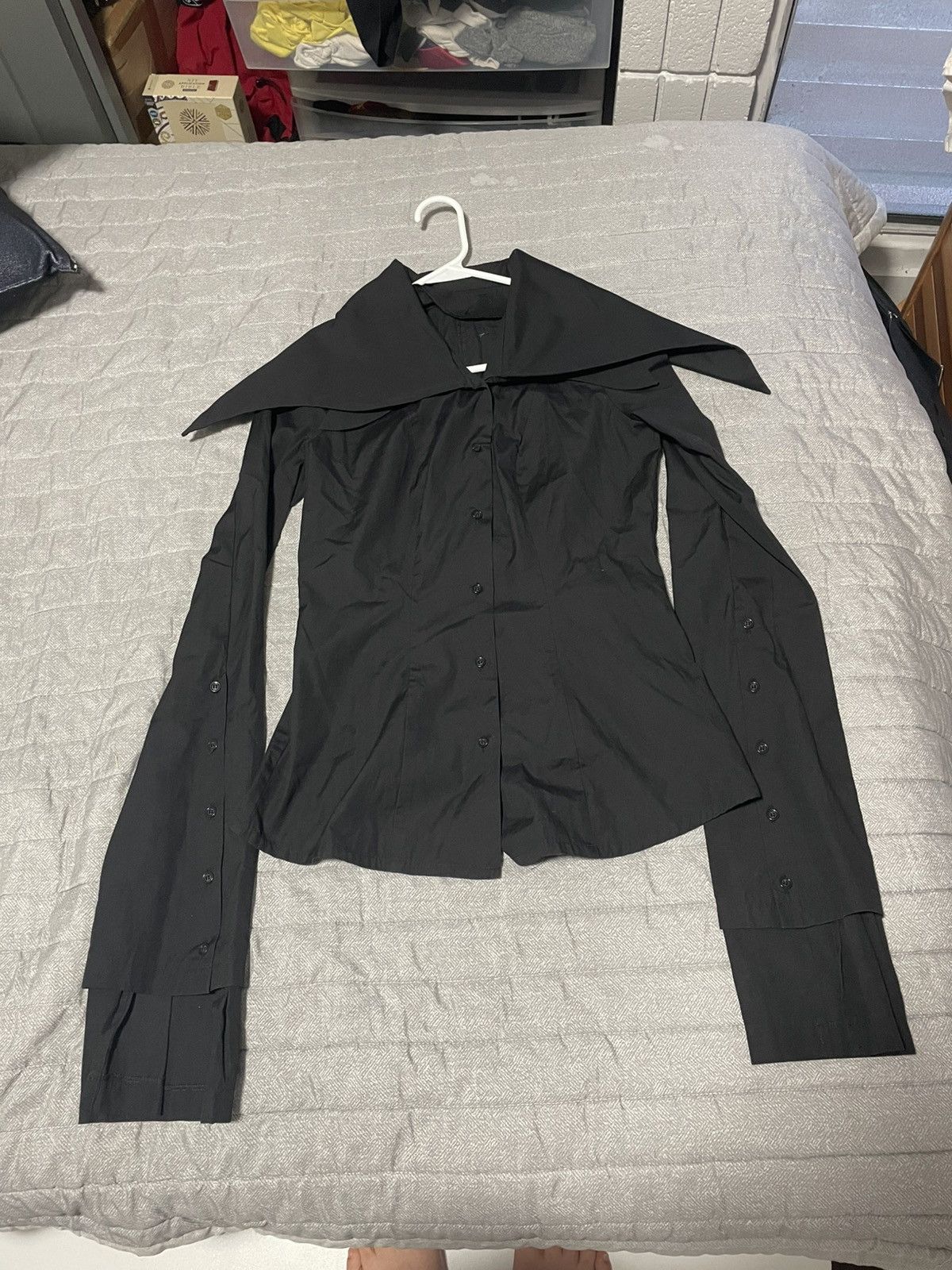 Japanese Brand Alice auaa double collar blouse Size US S / EU 44-46 / 1 - 1 Thumbnail