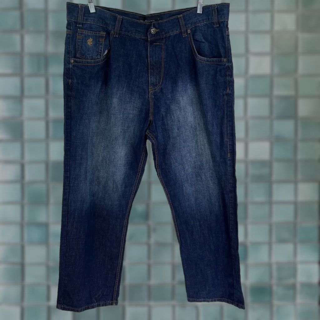 Rocawear VINTAGE Rocawear Jeans Mens Size 46 Straight Leg Denim 34 in Inseam Blue 90s Hip Hop Size US 30 / EU 46 - 1 Thumbnail